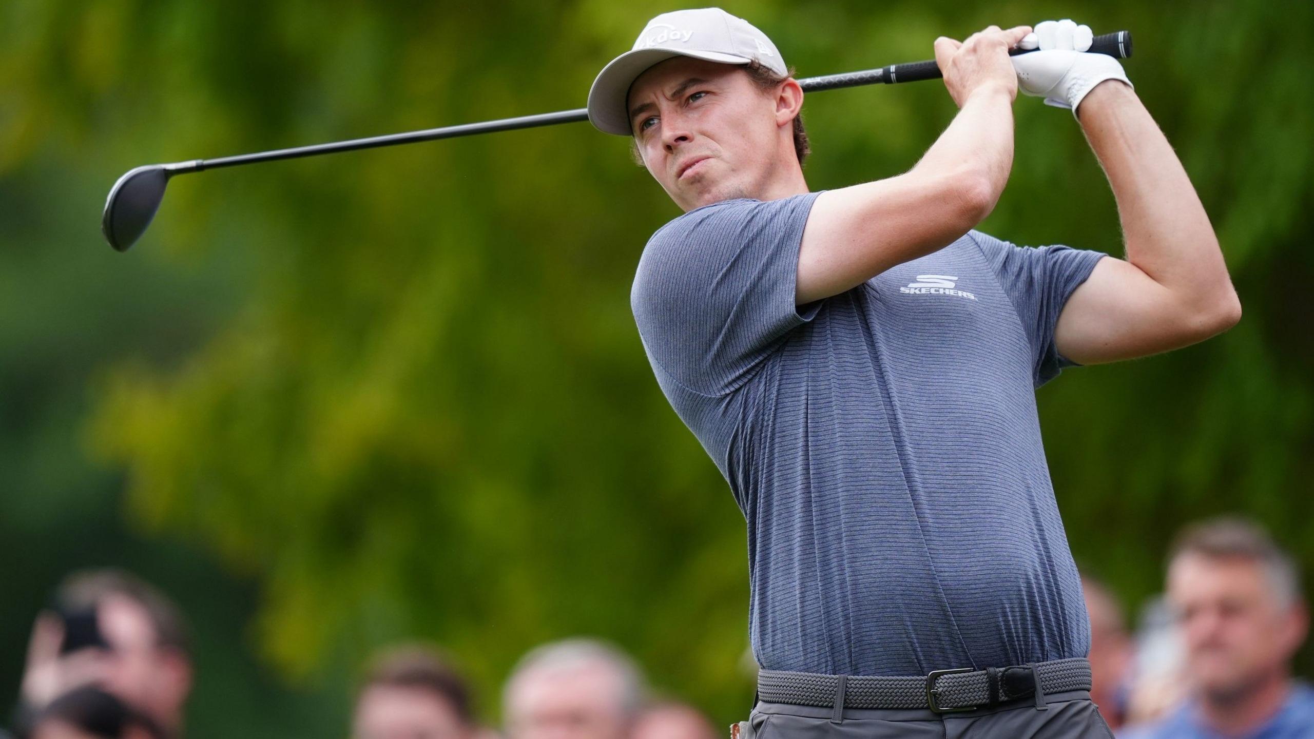 Matt Fitzpatrick takes a changeable astatine nan Belfry