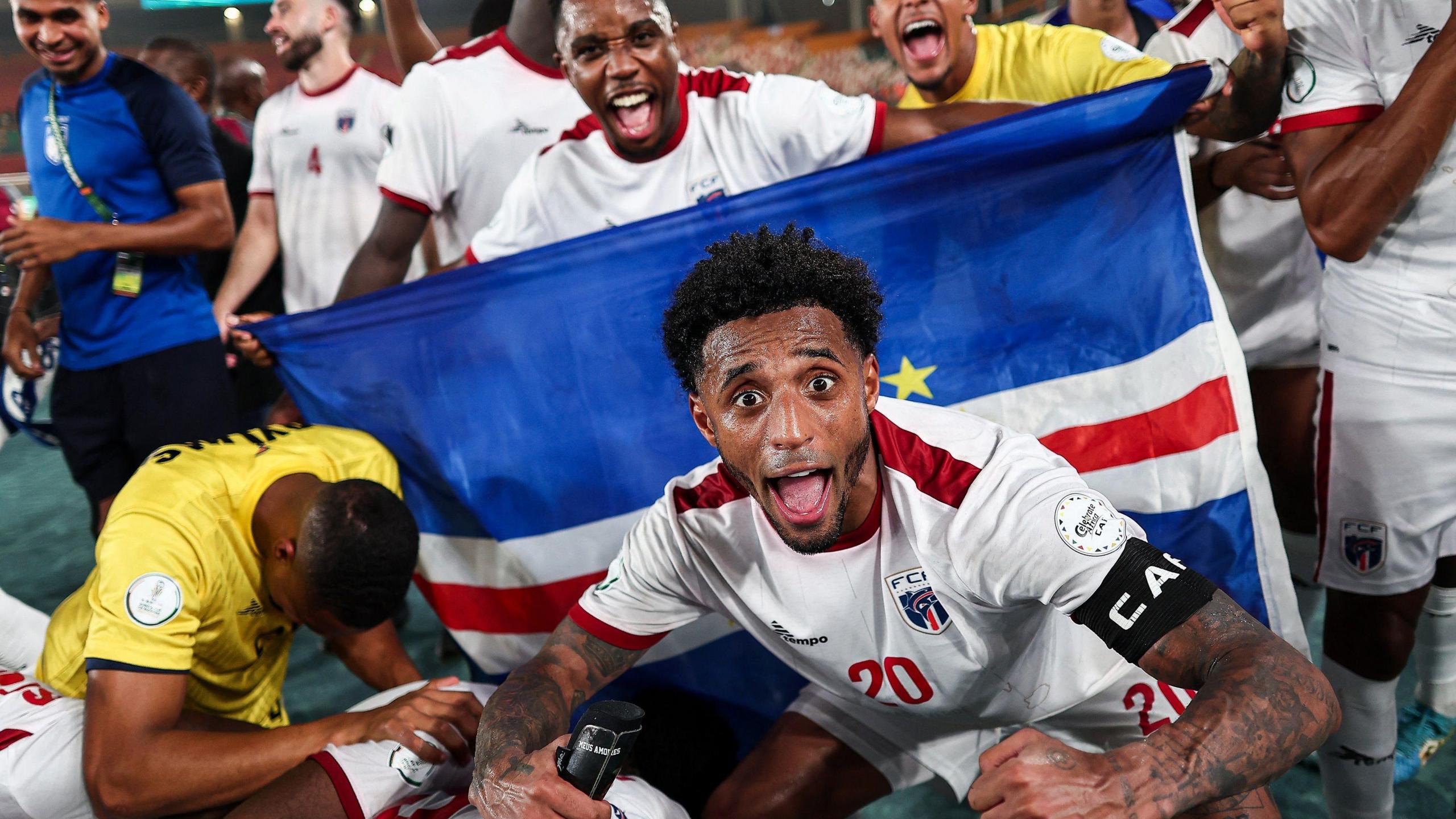 Cape Verde celebrate