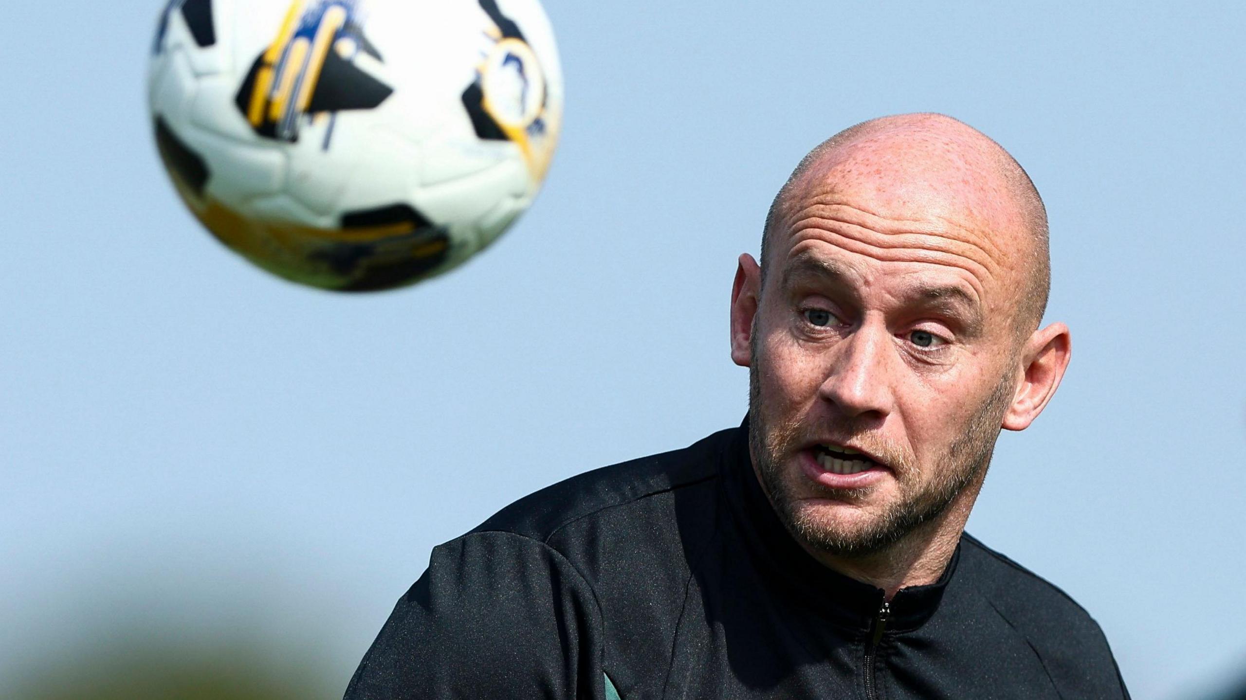 Hibernian head coach David Gray