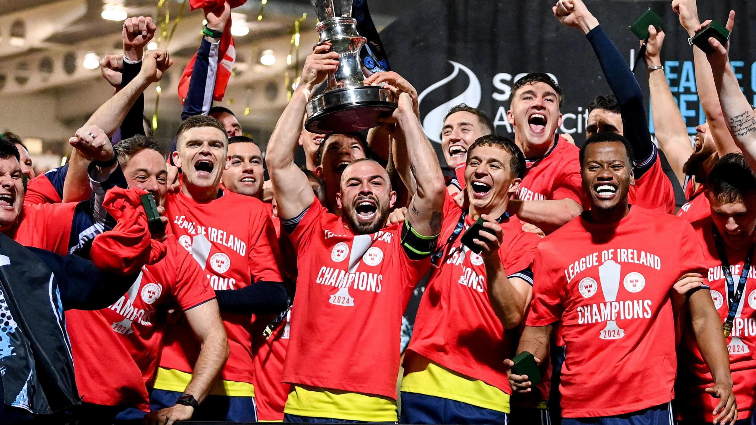 Shelbourne lift the League of Ireland Premier Division title