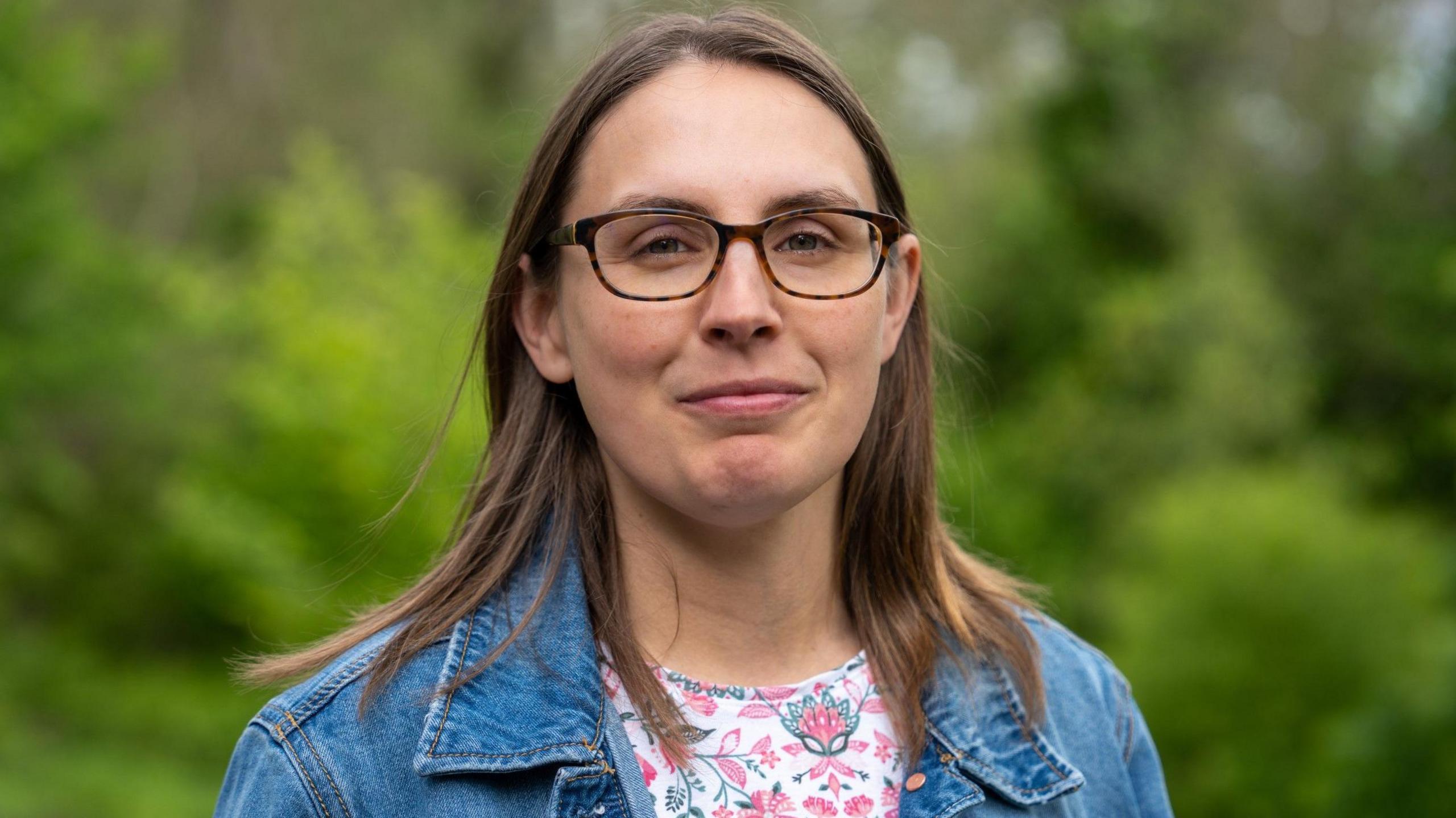 Environmental campaigner Julie Bolthouse looking at the camera