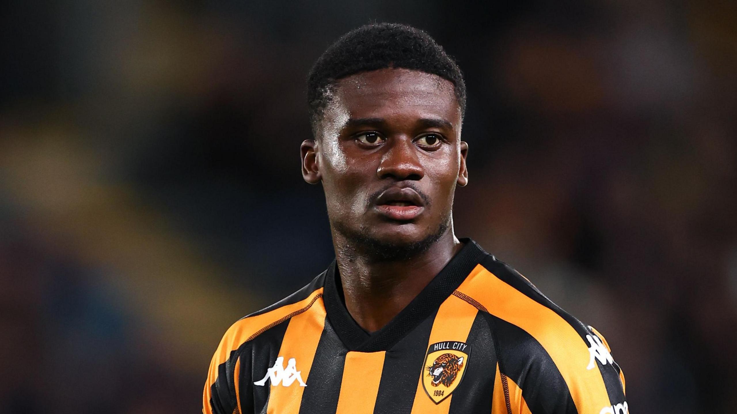 Ivory Coast striker Chris Bedia playing for Hull City.