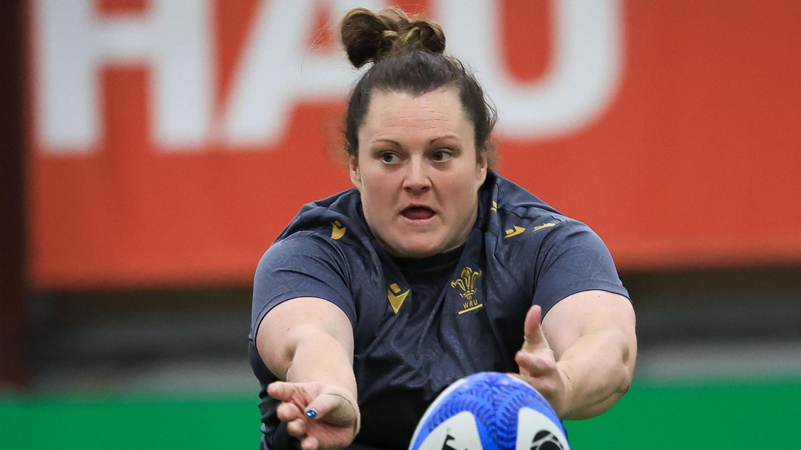 Abbey Constable in Wales training