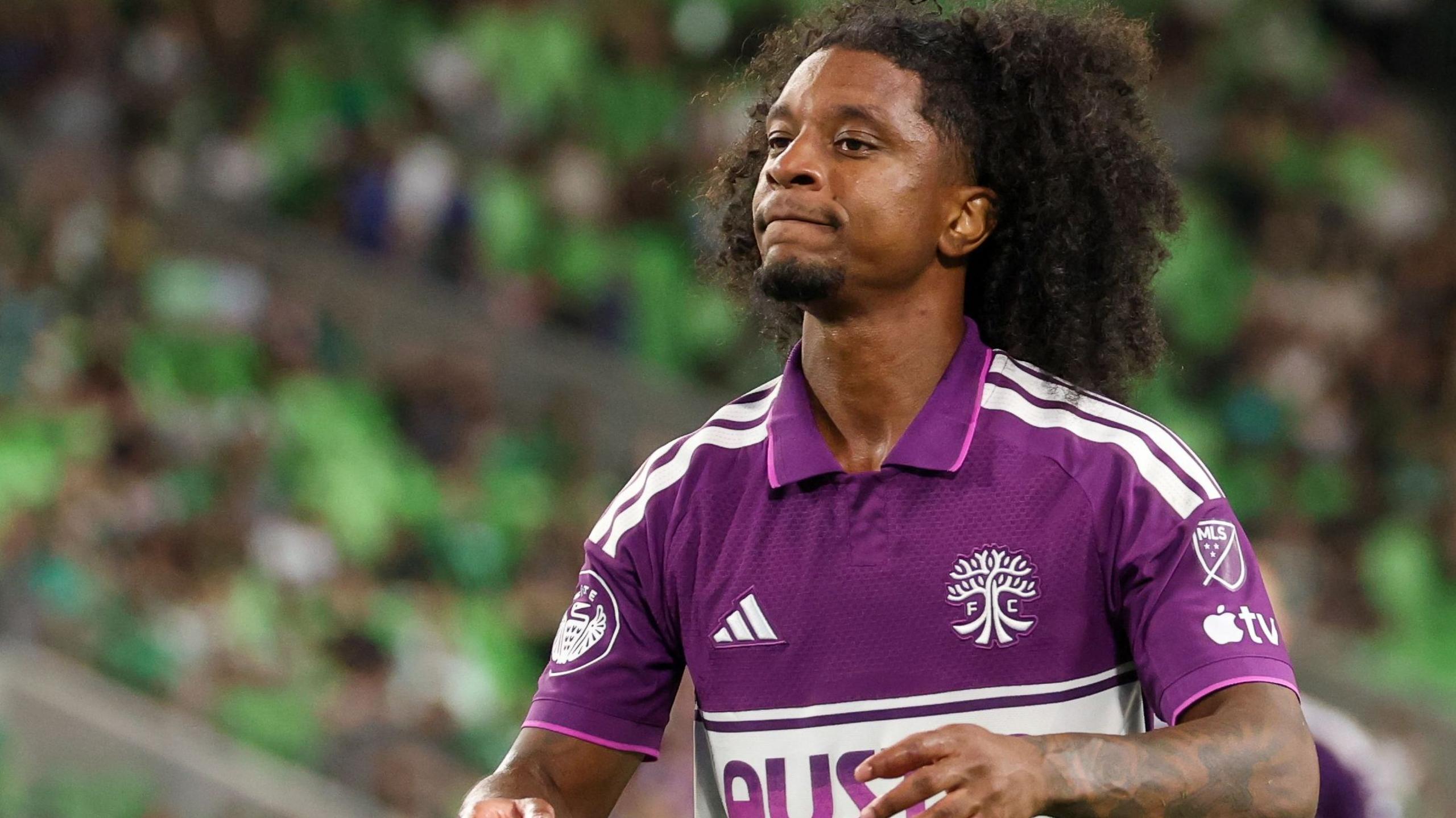 Jayden Neslon in action for Austin FC in MLS