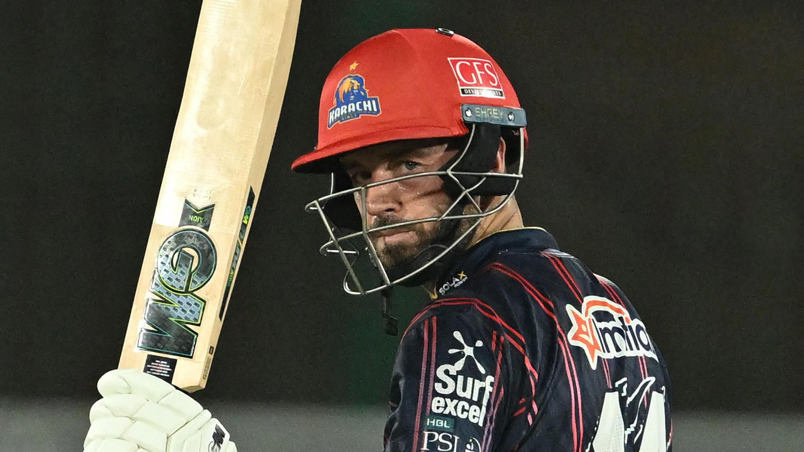 James Vince raises his bat