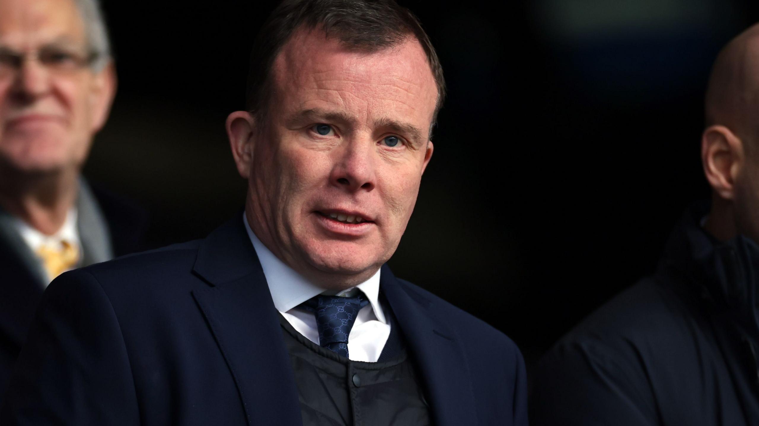 Outgoing Leeds United chief executive Angus Kinnear