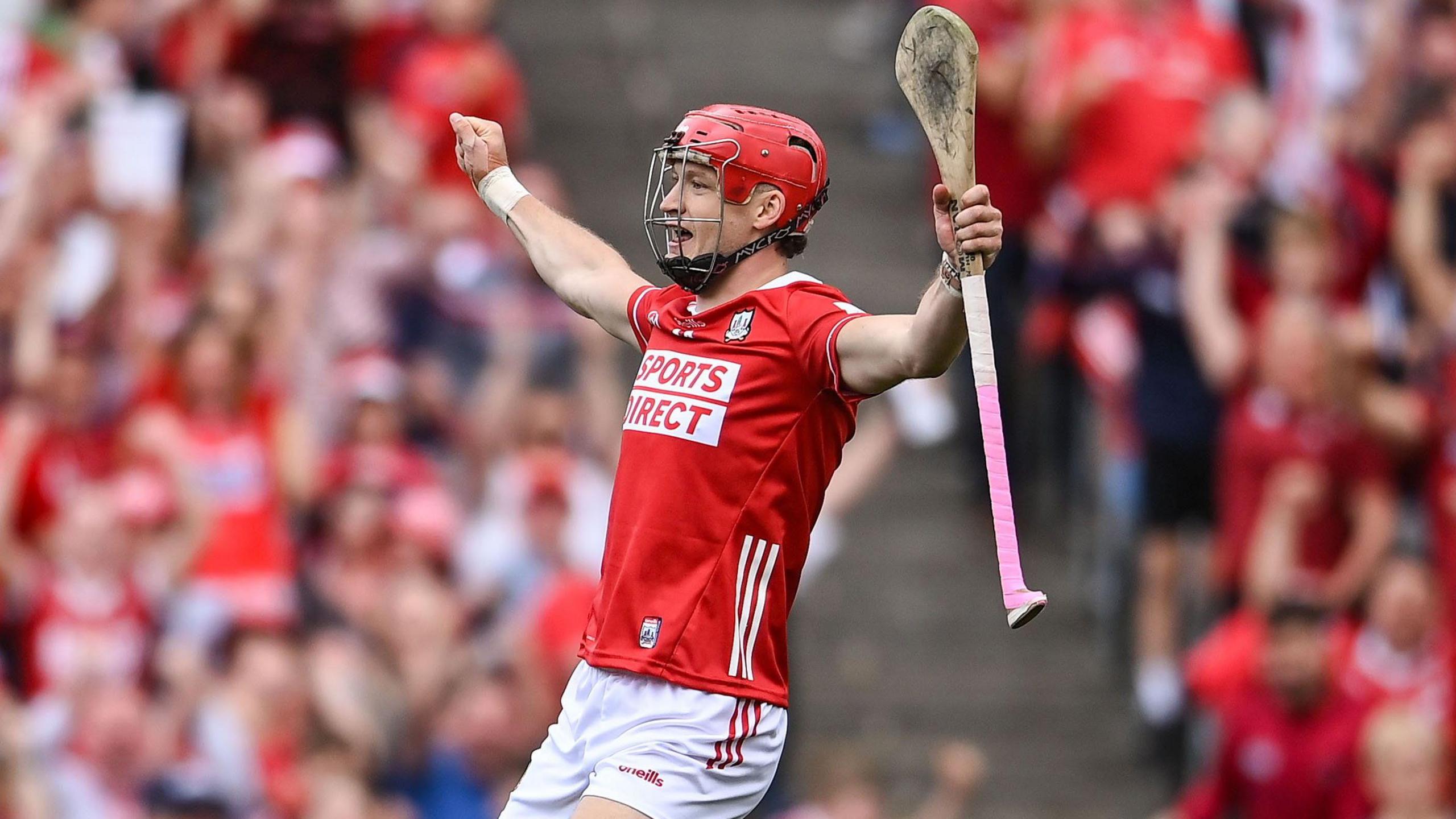 Alan Connolly scores a goal