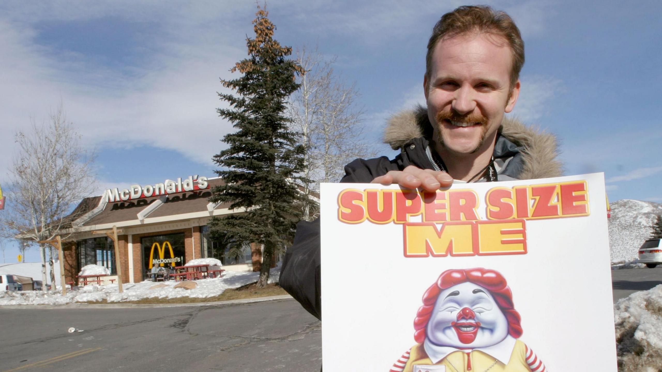 Morgan Spurlock, director of "Super Size Me" during 2004 Sundance Film Festival