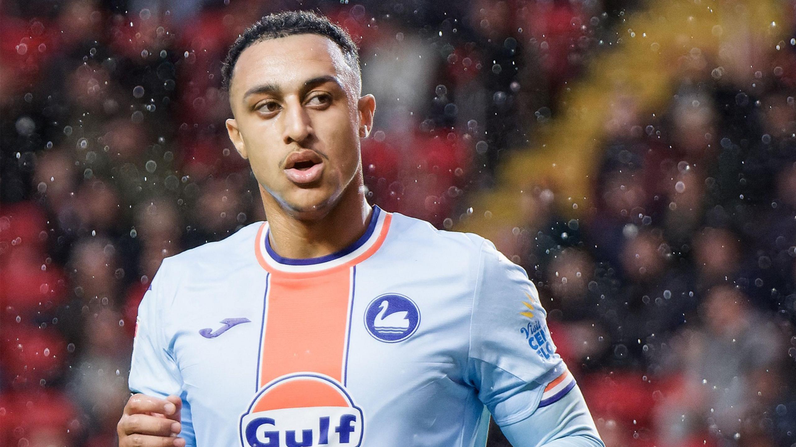 Swansea City striker Adam Idah