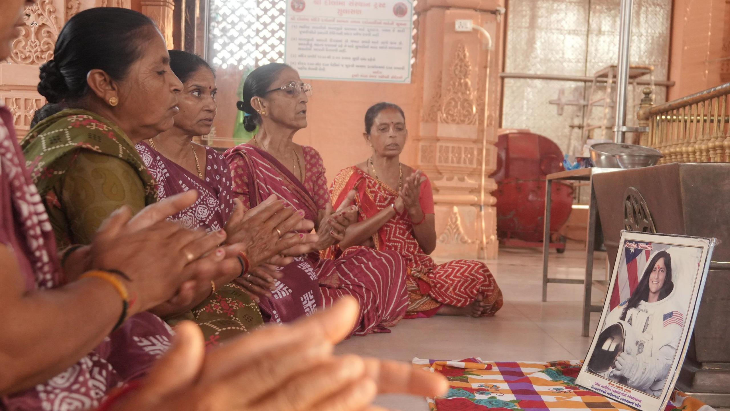 People in Sunita Williams' ancestral village in India pray for her safe return from space