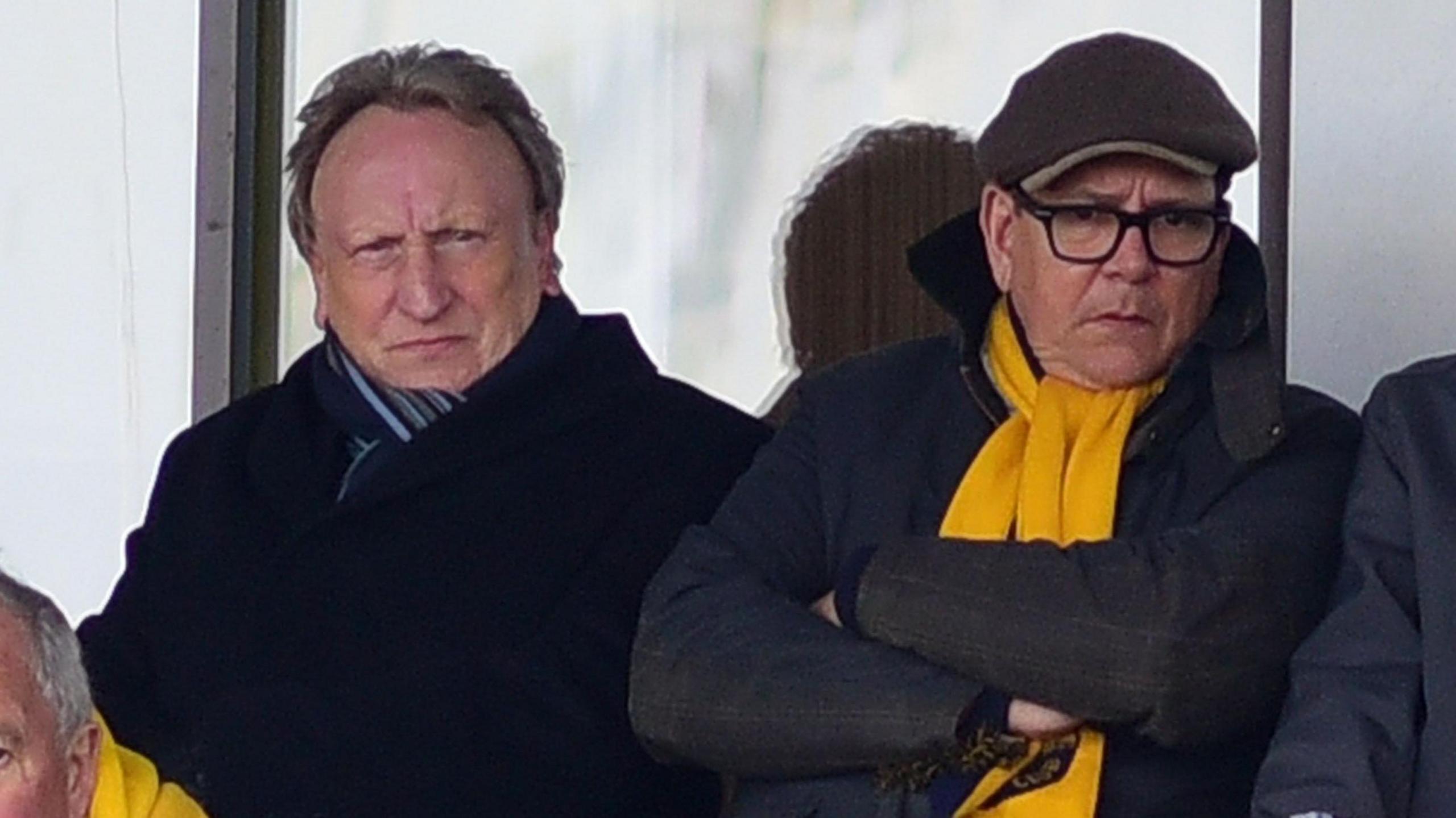 Neil Warnock (left) had been advising Michael Westcott (right) 