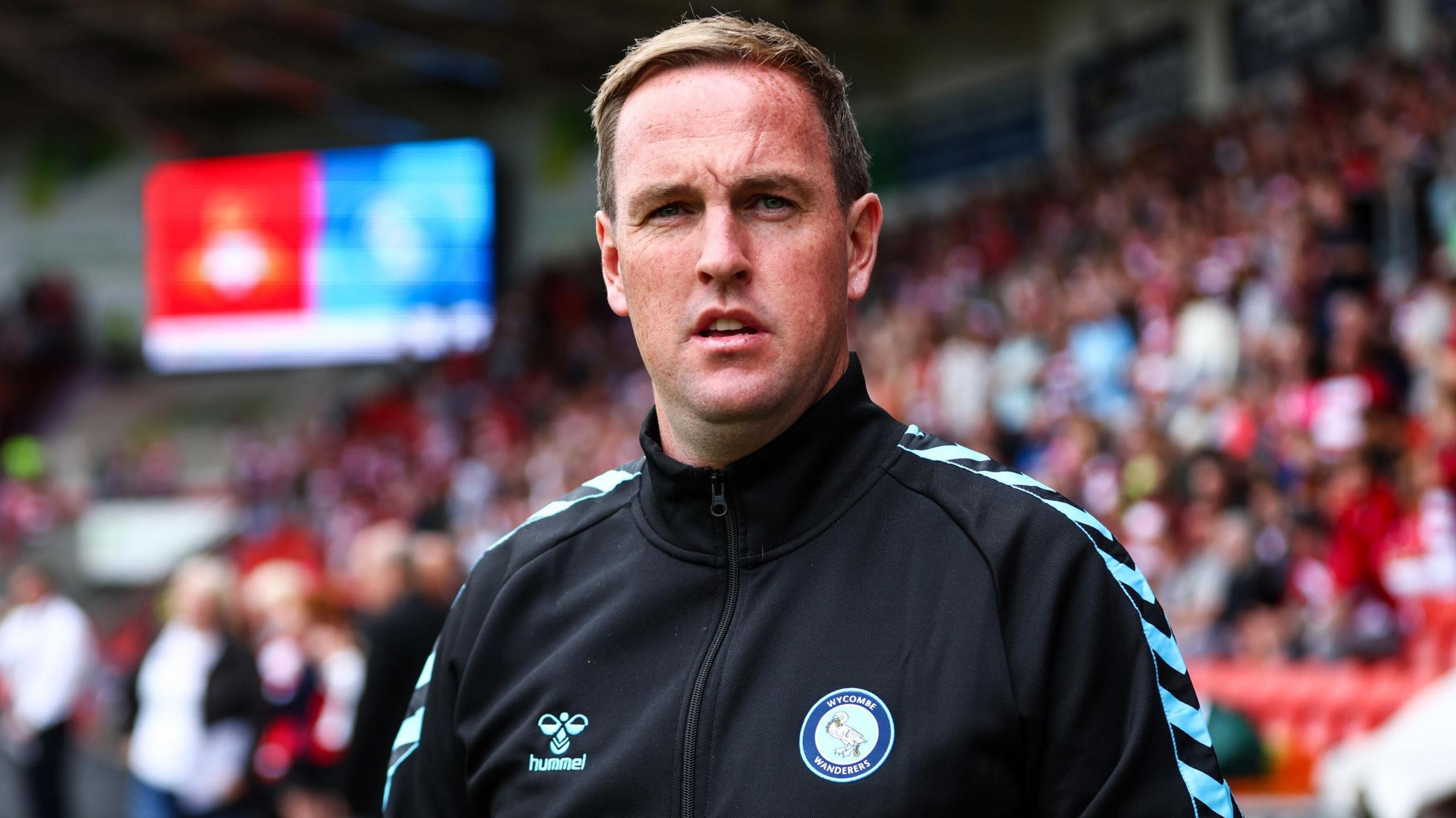 Mike Dodds during his time in charge of Wycombe