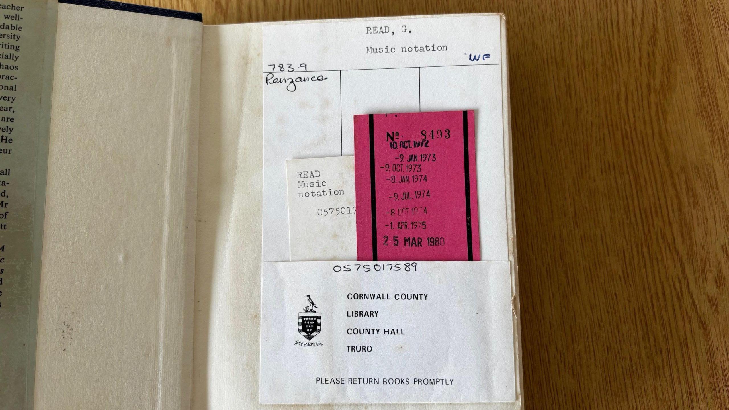 Penzance library book returned 45 years late - BBC News