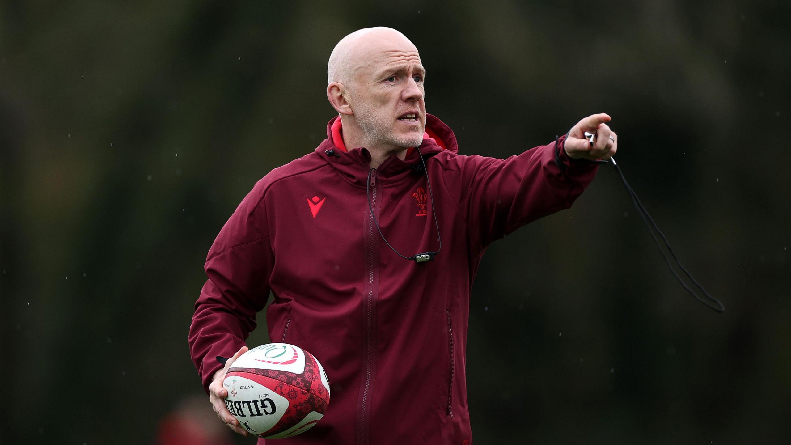 Steve Tandy in Wales training 