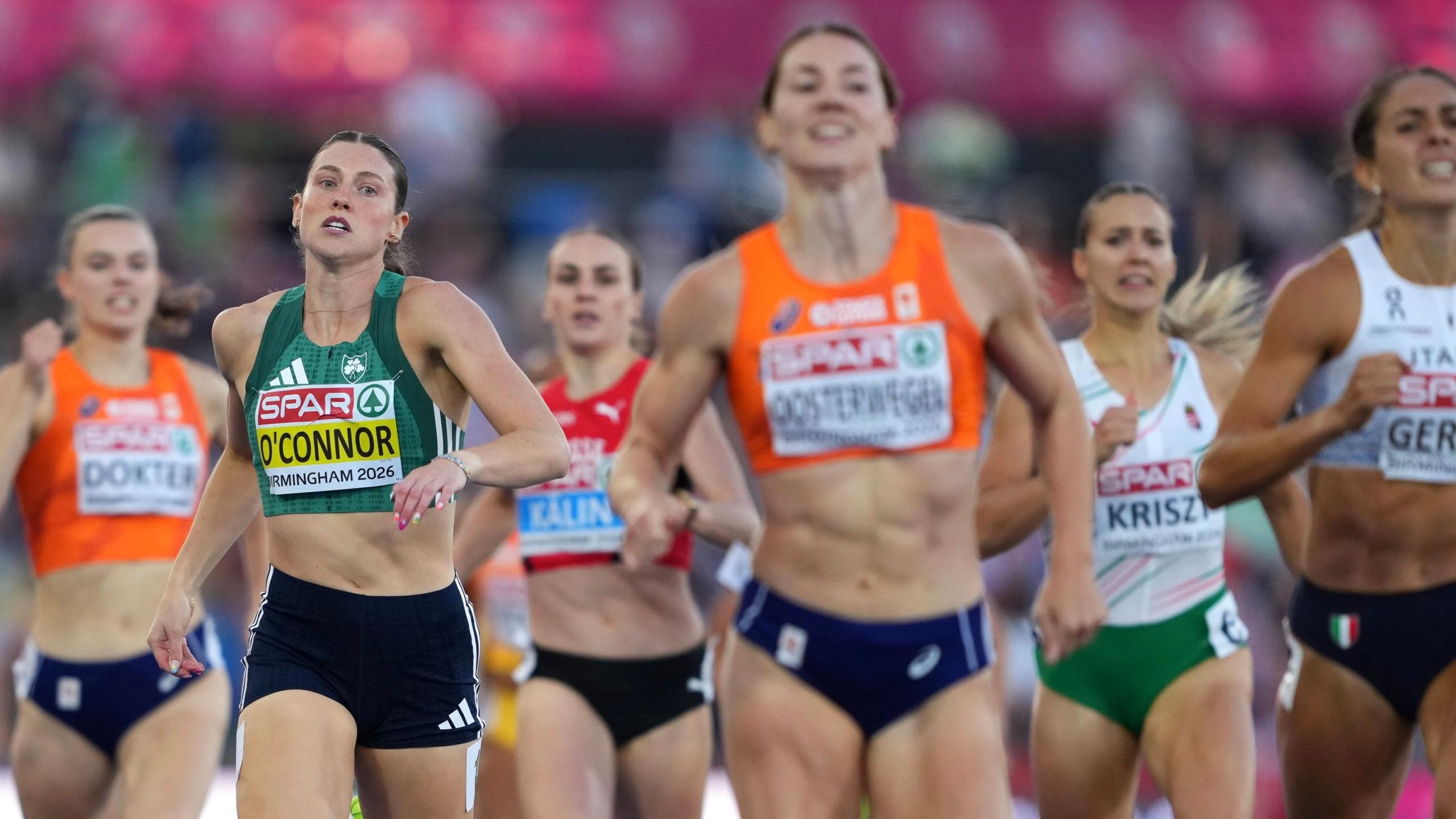 O’Connor crosses the line to win European gold