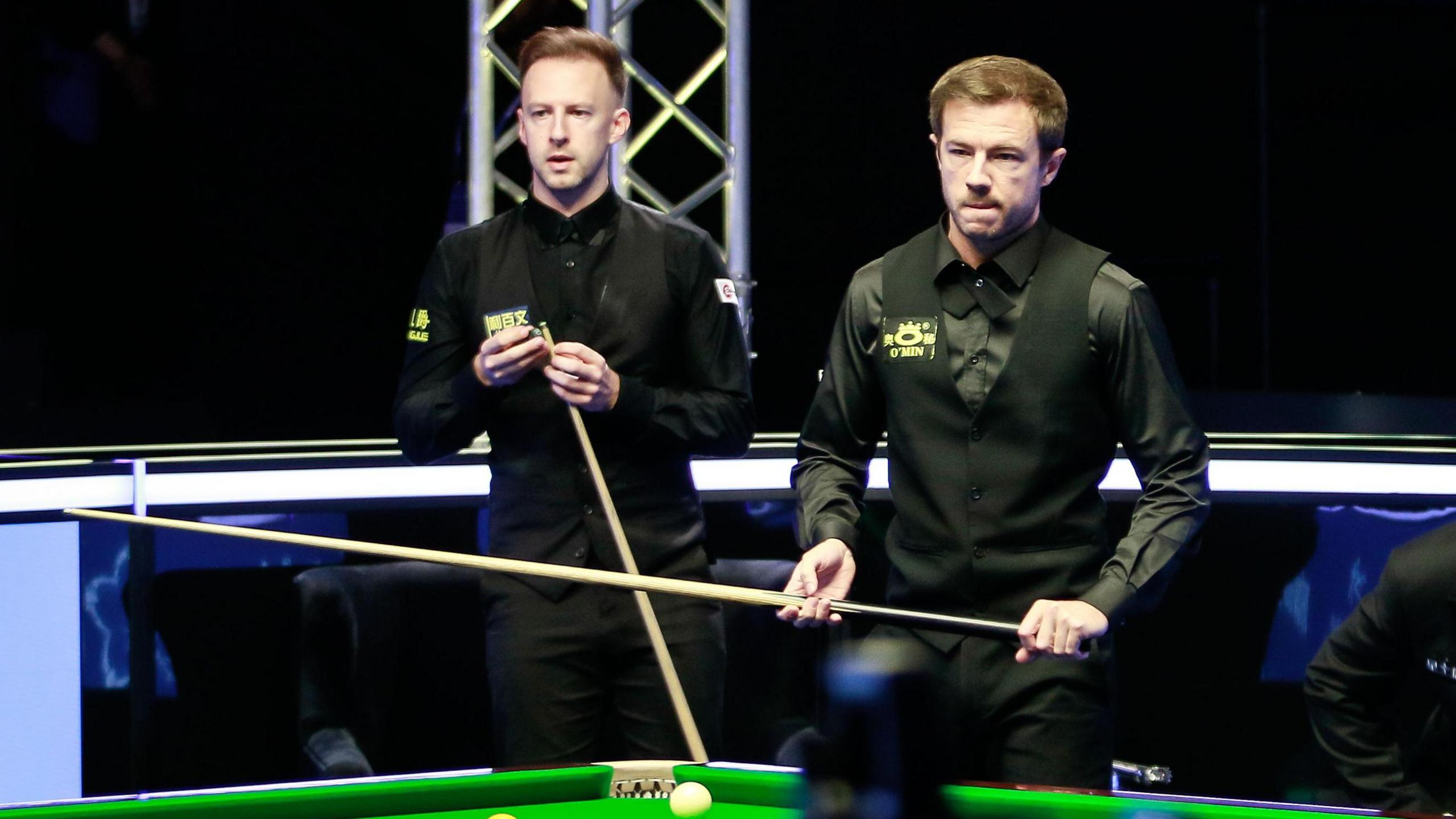 Judd Trump and Jack Lisowski