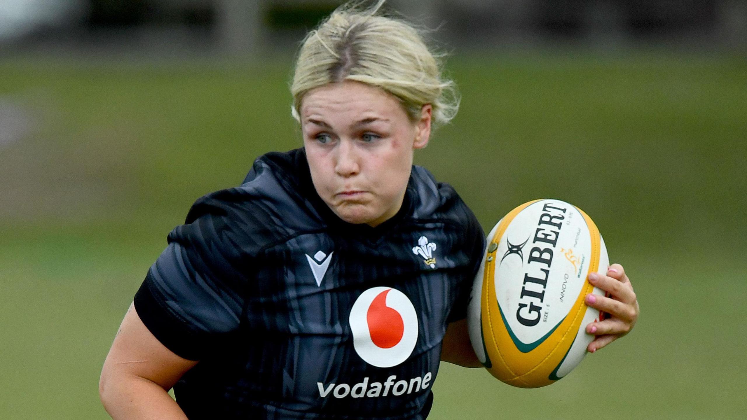 Alex Callender in Wales training 