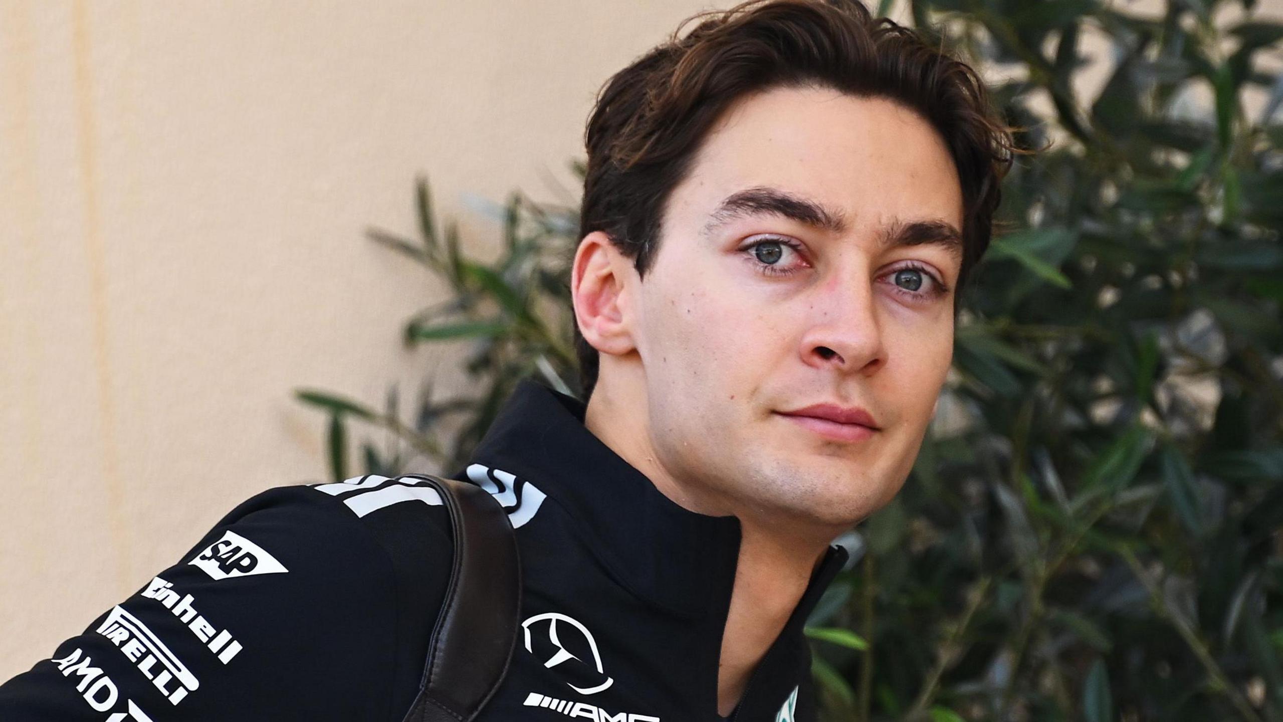 Mercedes driver George Russell pictured at pre-season training in Bahrain