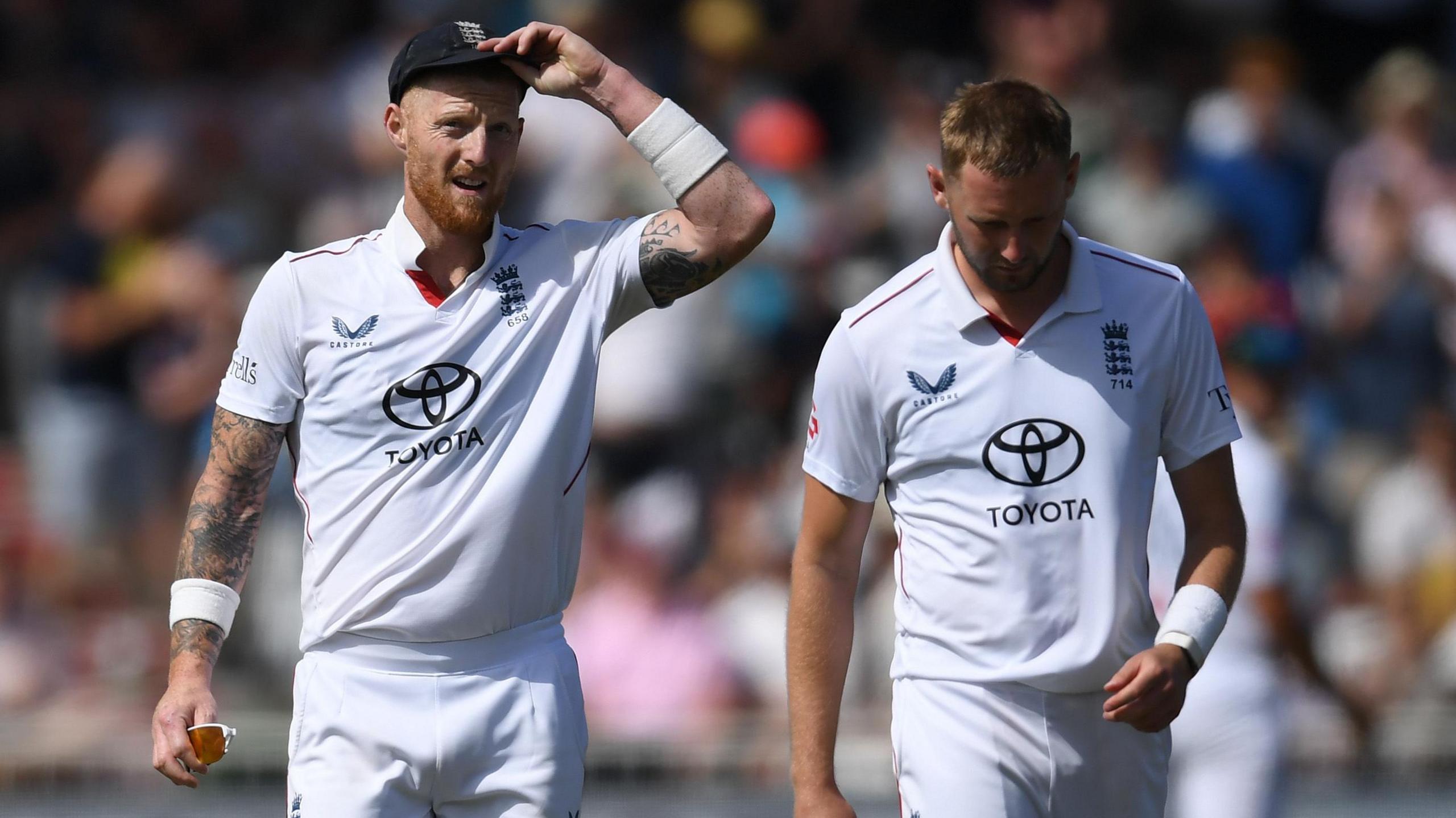 Ben Stokes and Gus Atkinson