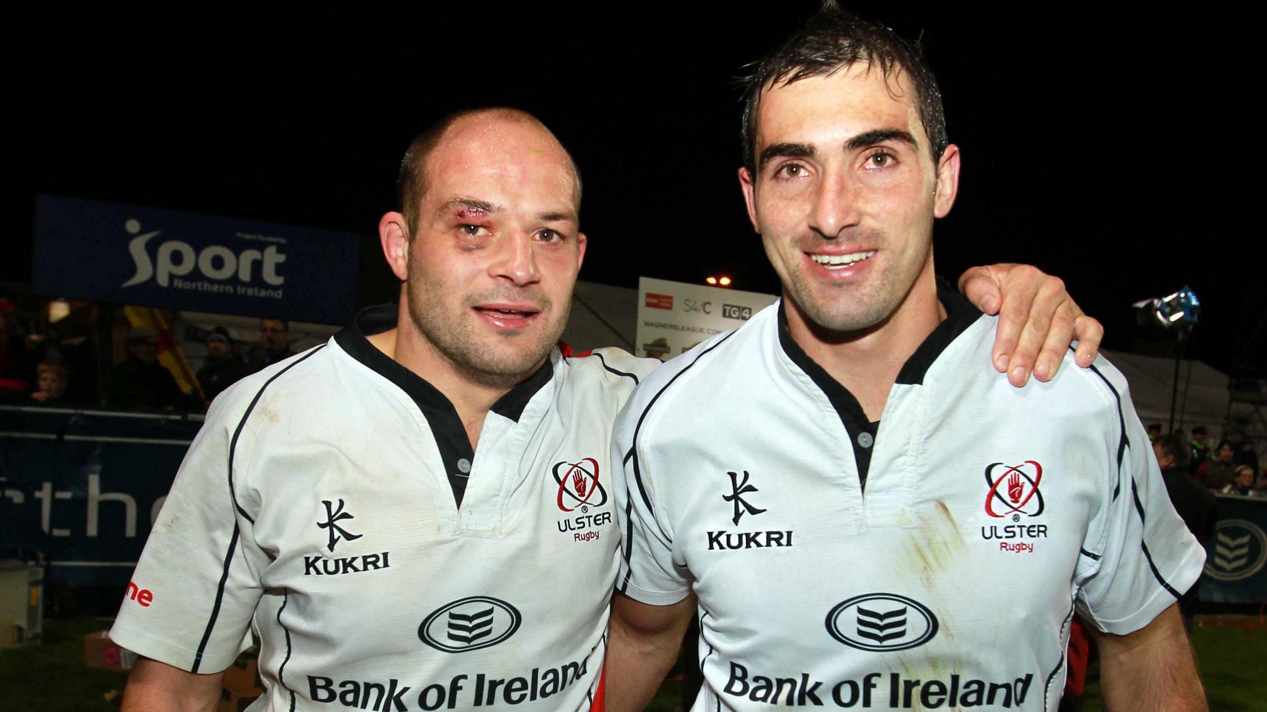 Rory Best and Ruan Pienaar
