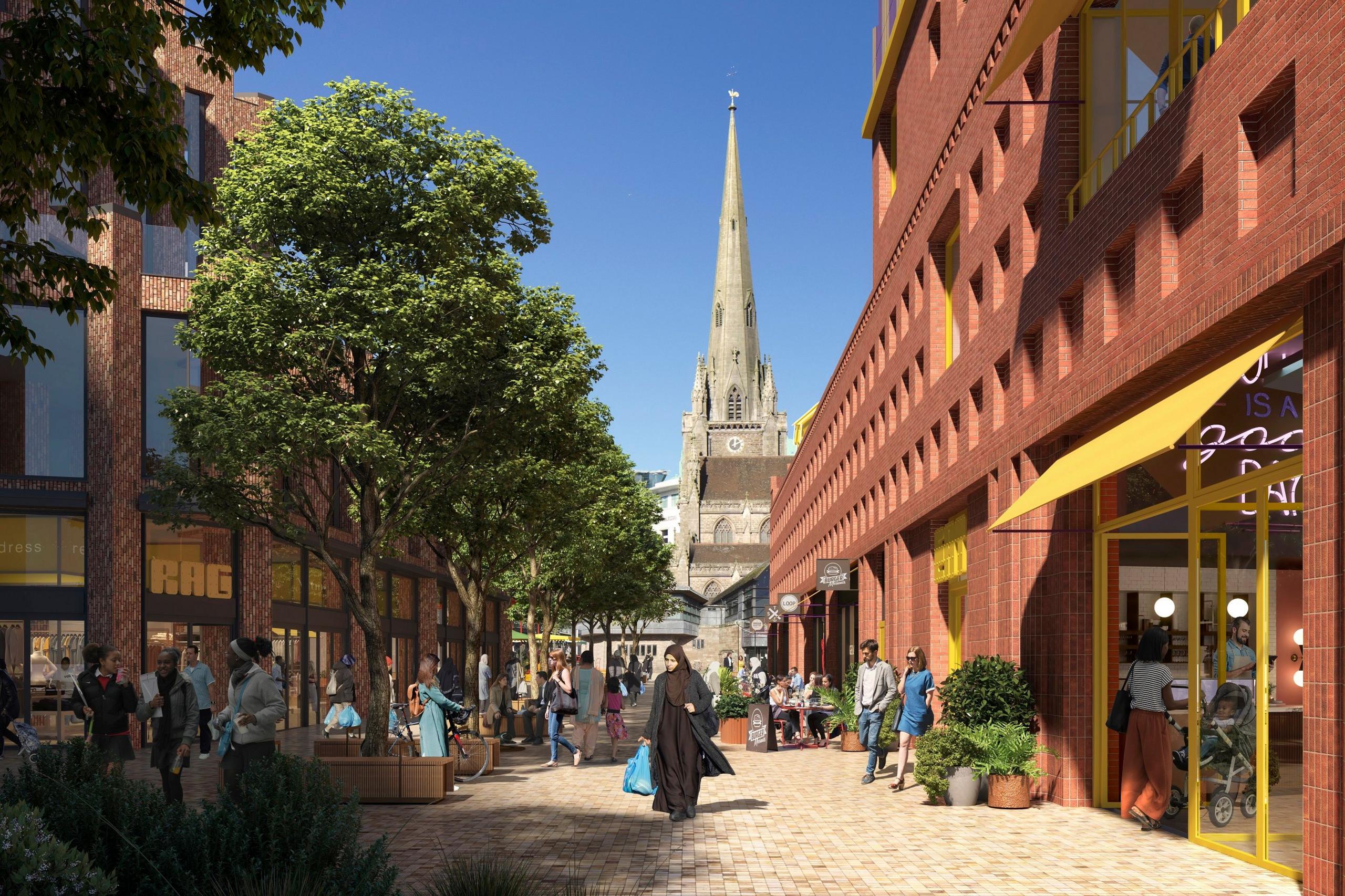 Artist's impression of the scheme