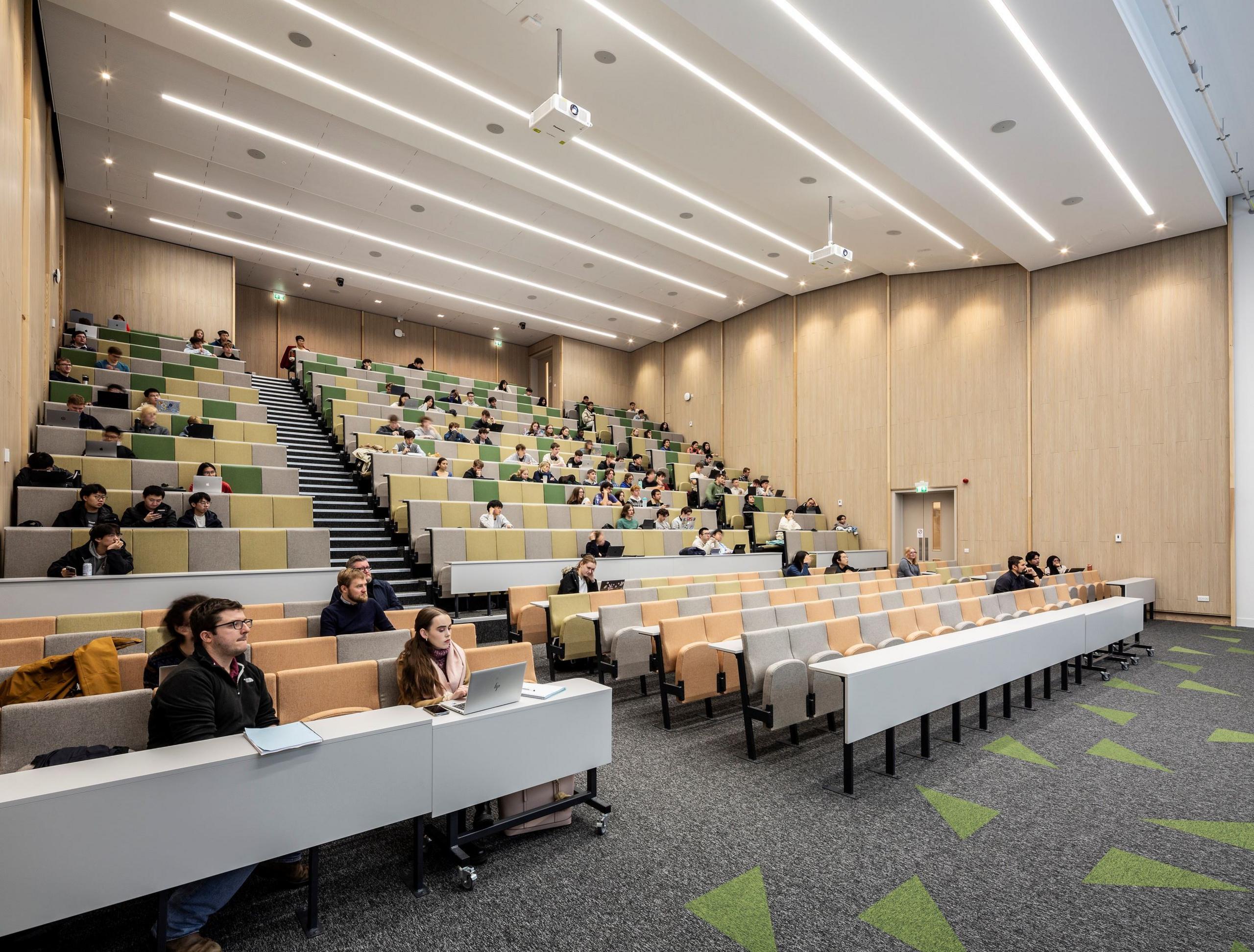 The Nucleus Building - a university lecture hall