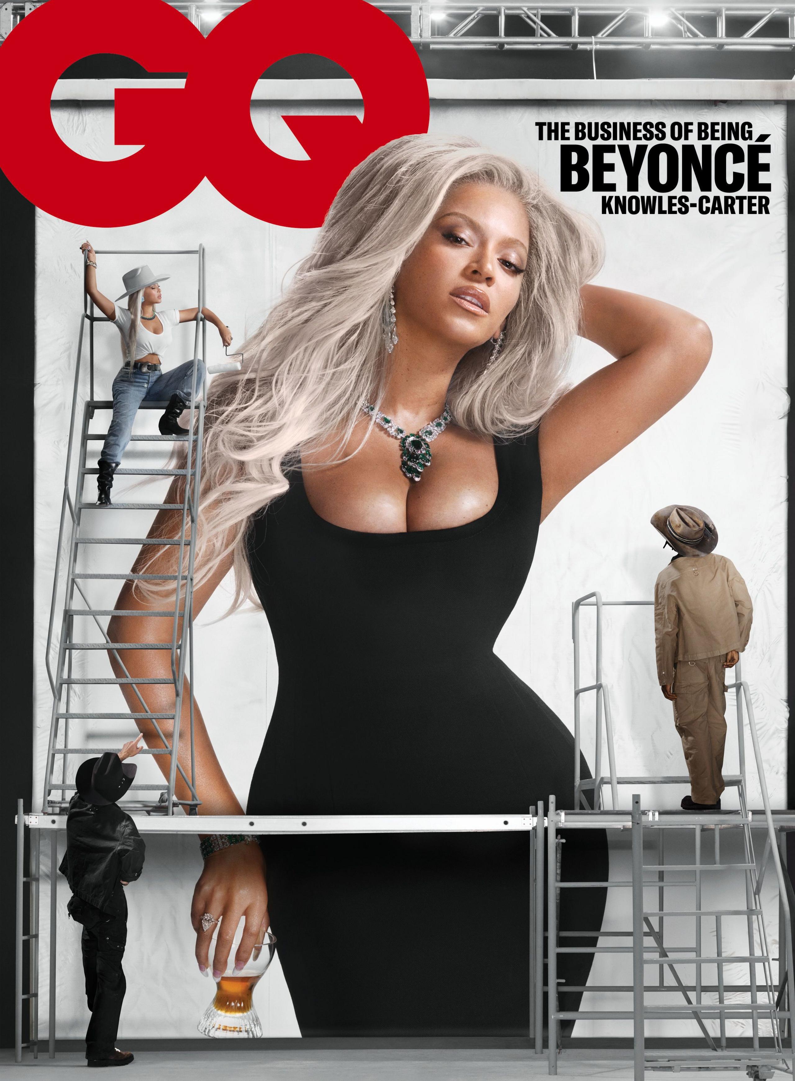 Beyonce on the cover of GQ magazine