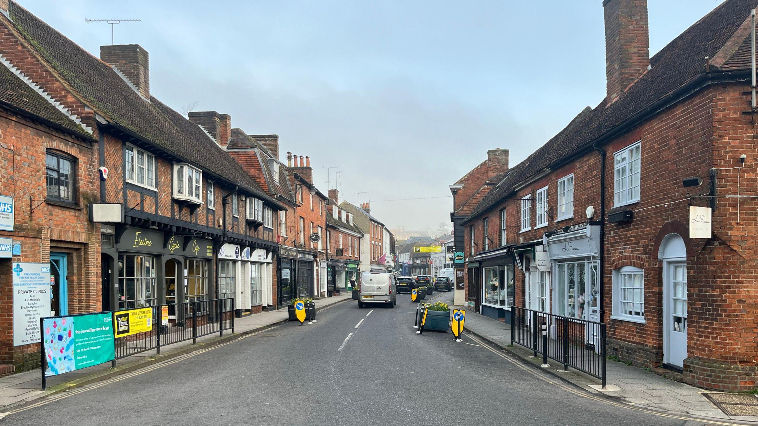 A street in Farnham, called Downing Street