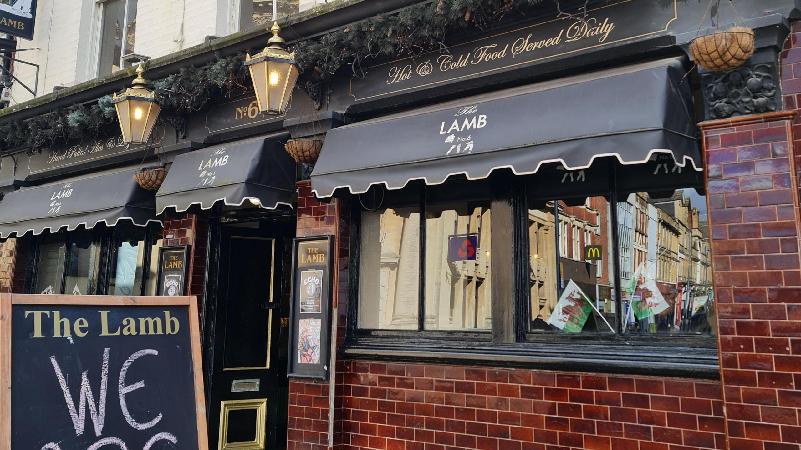 The Lamb Pub doors back open again