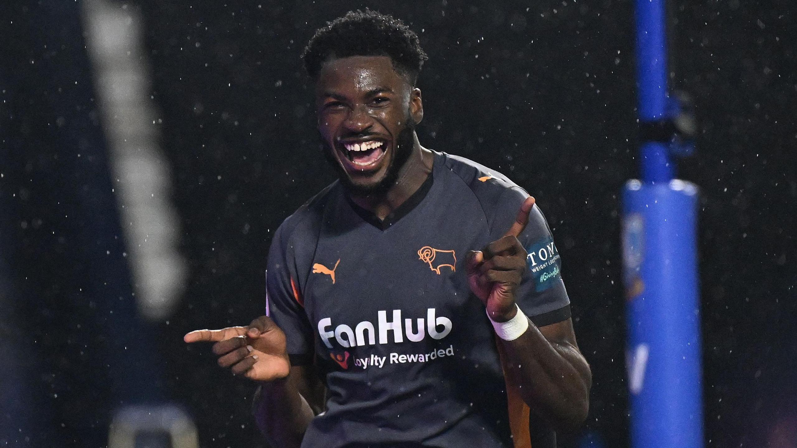 Hot shot striker Patrick Agyemang