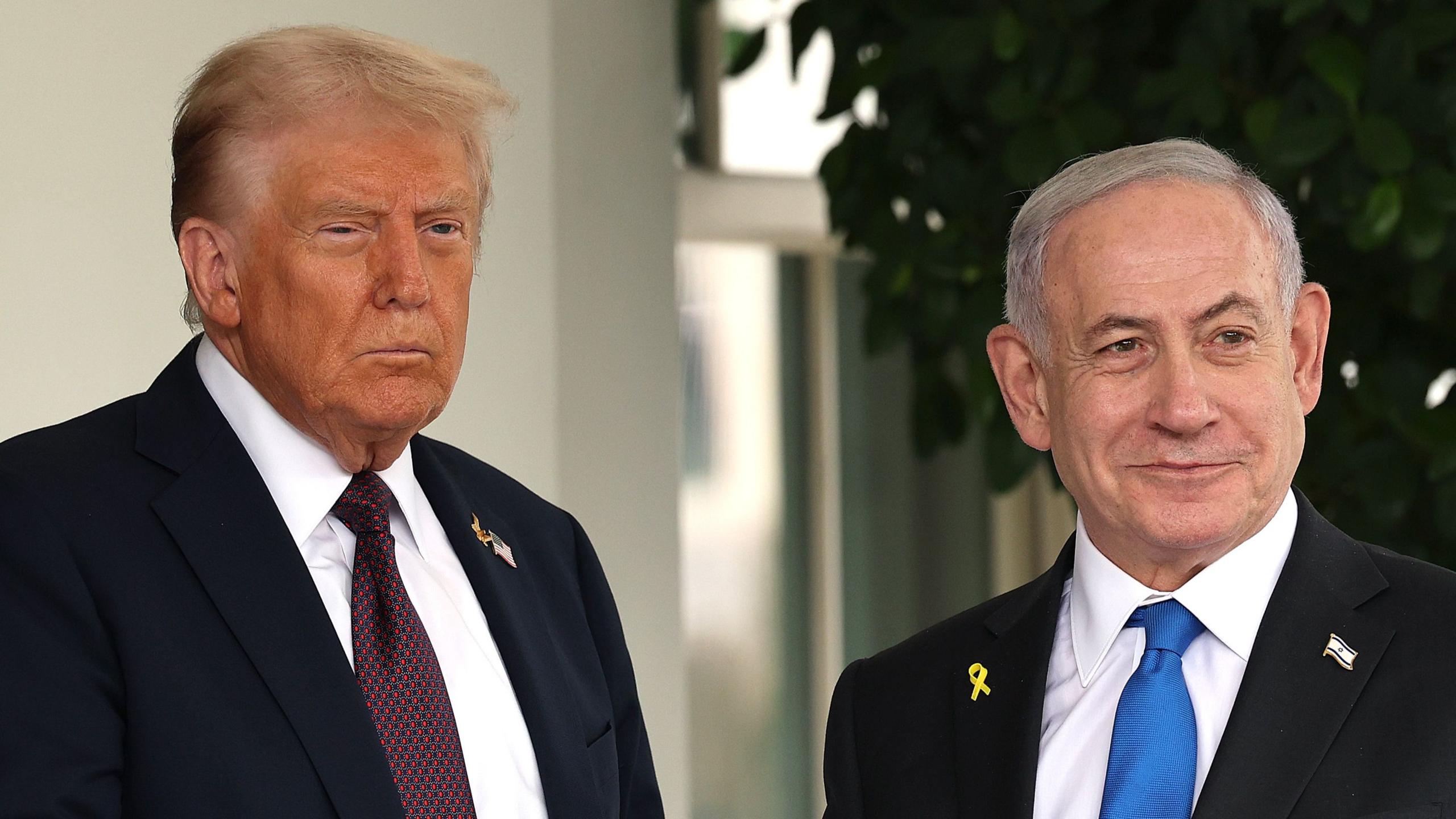 Trump and Netanyahu