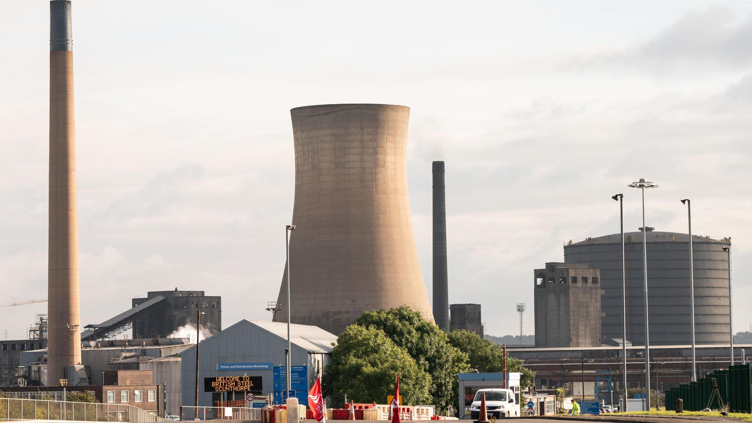 File photo dated 13/10/21 of the British Steel Ltd steelworks in Scunthorpe, North Lincolnshire, almost 23 million tonnes of non-EU steel could flood the UK market without government action, an industry group is warning.