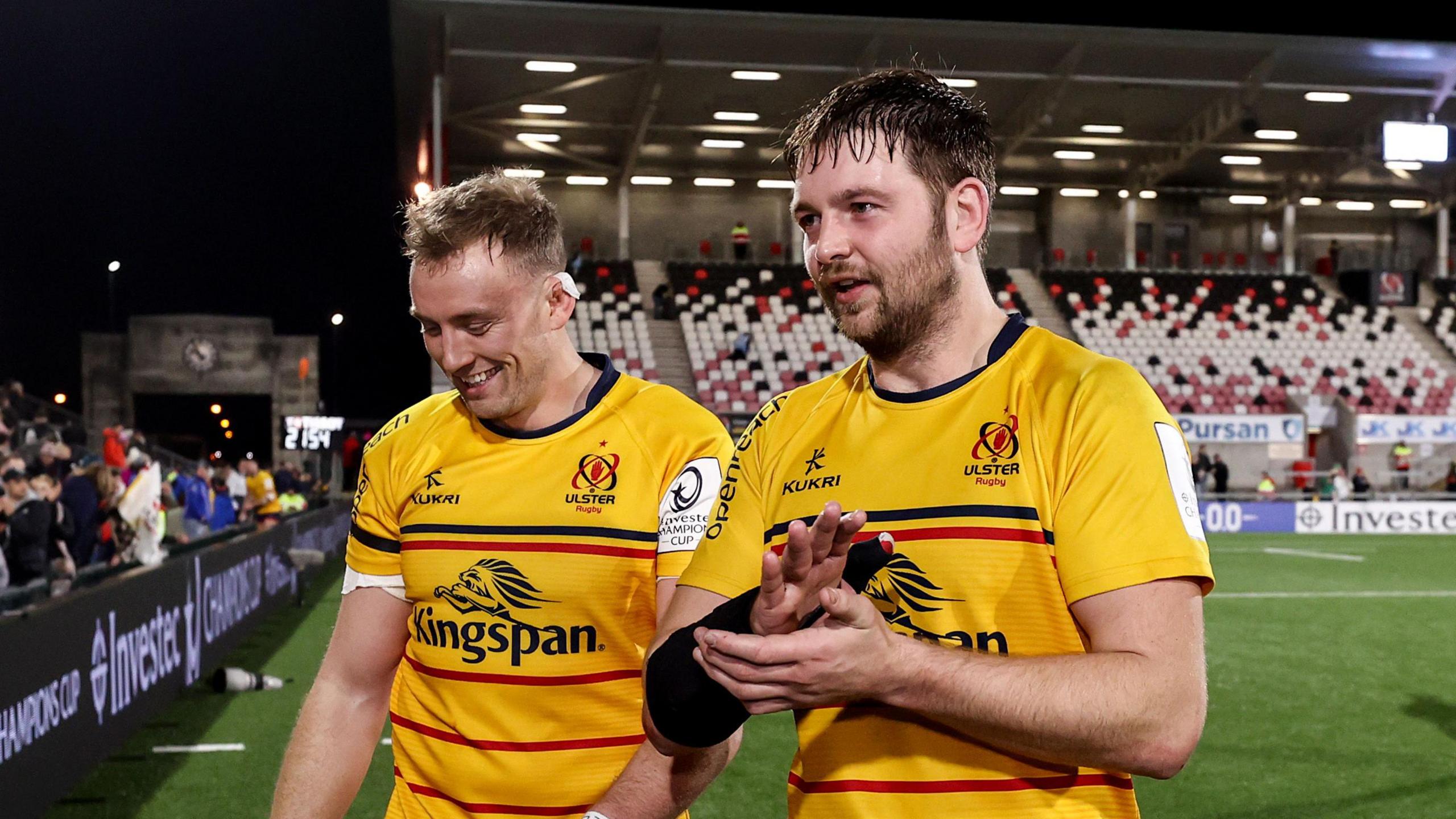 Iain Henderson and Kieran Treadwell