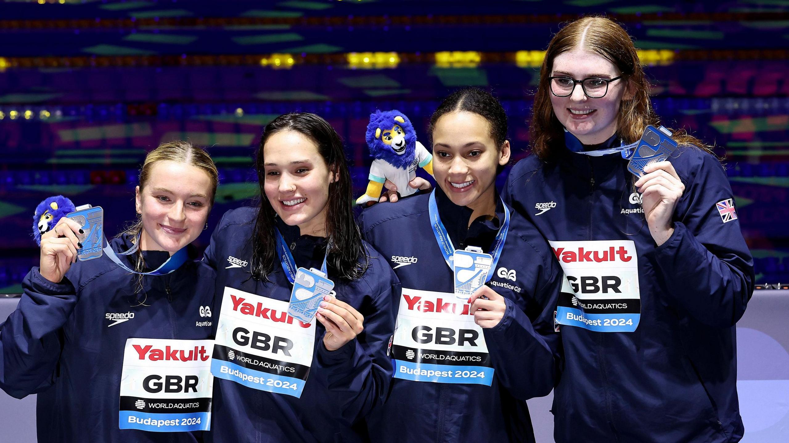 Abbie Wood, Angharad Evans, Eva Okaro and Freya Anderson