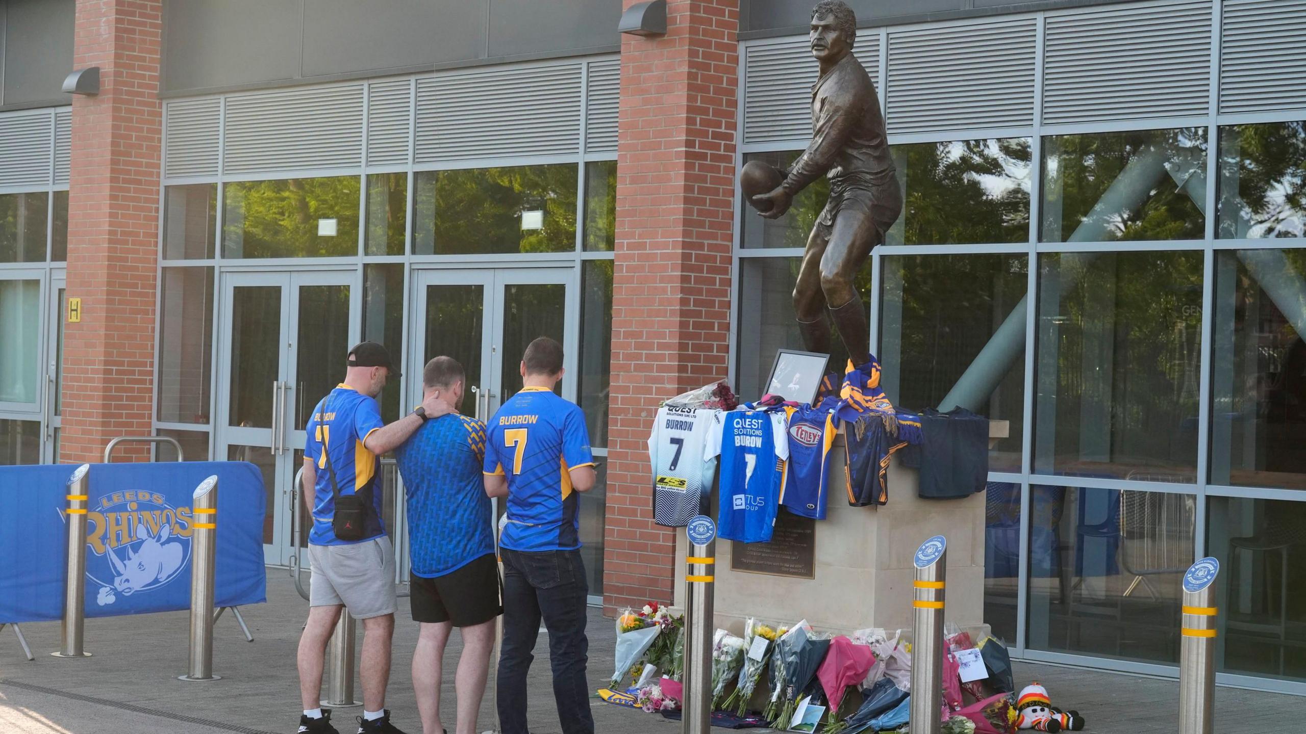 Rugby league fans grieving over Burrow's death