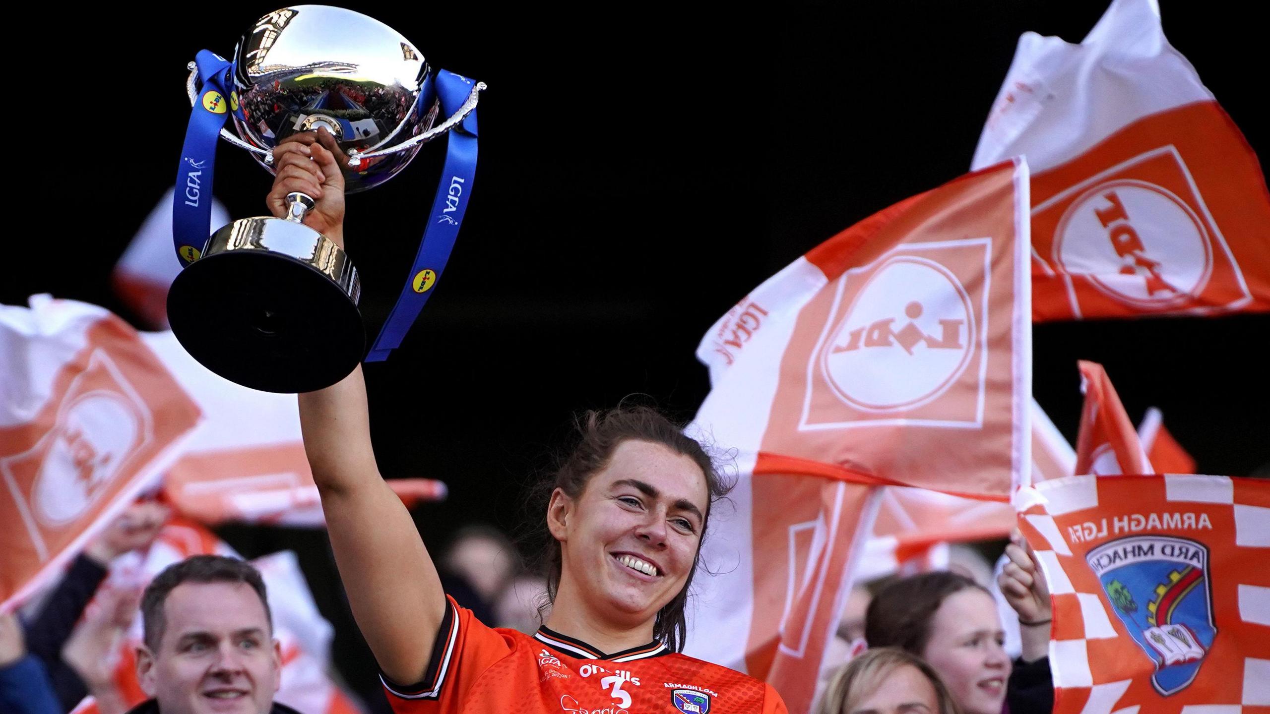 McCambridge lifts the National League trophy