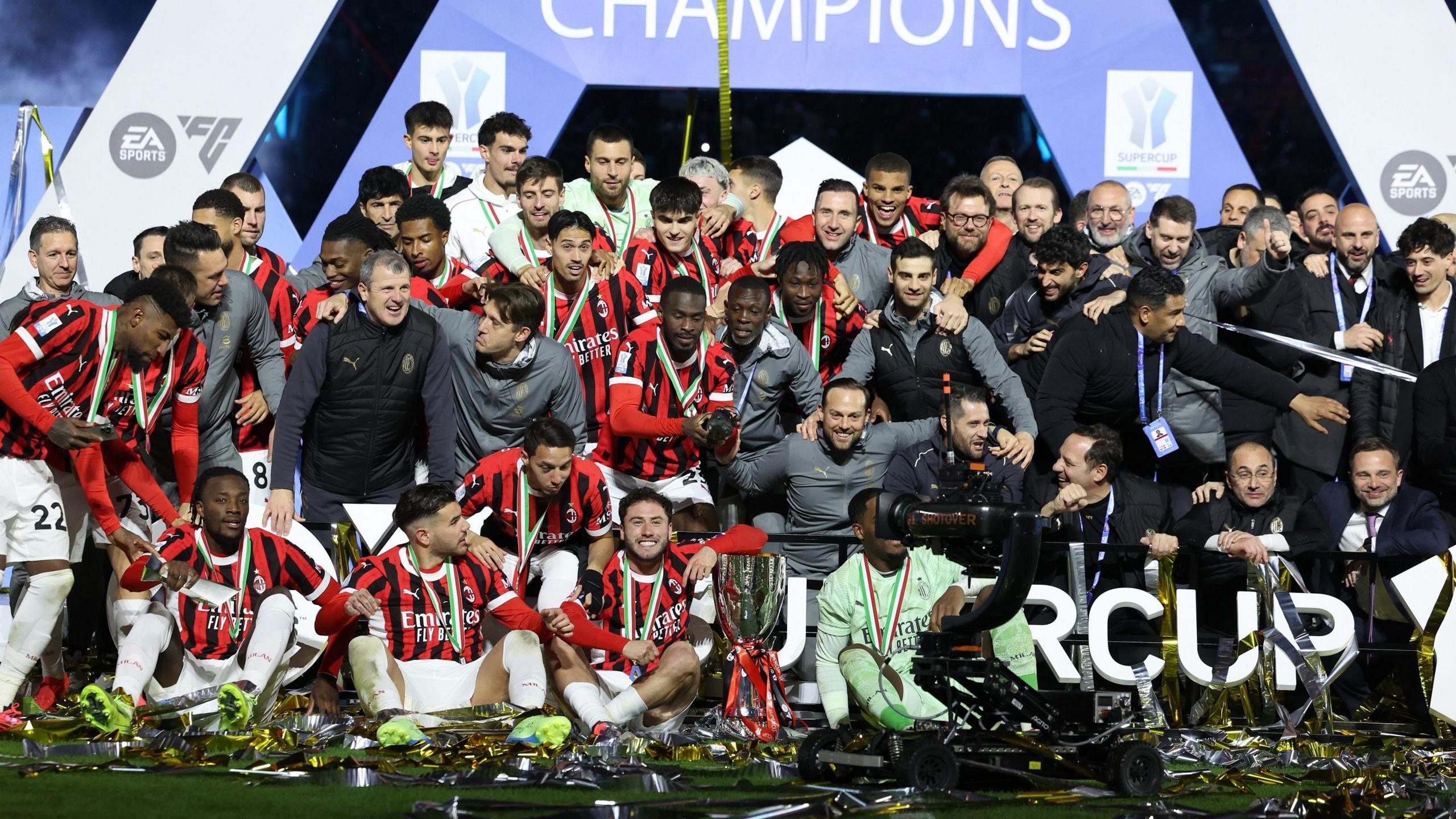 AC Milan life the Italian Super Cup