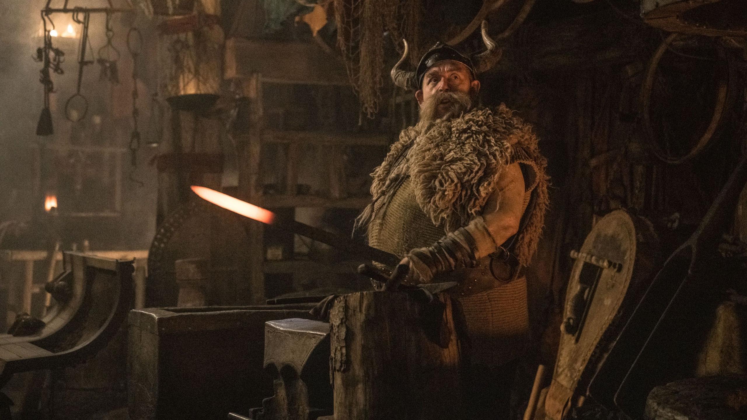 Nick Frost as Gobber in How to Train Your Dragon.