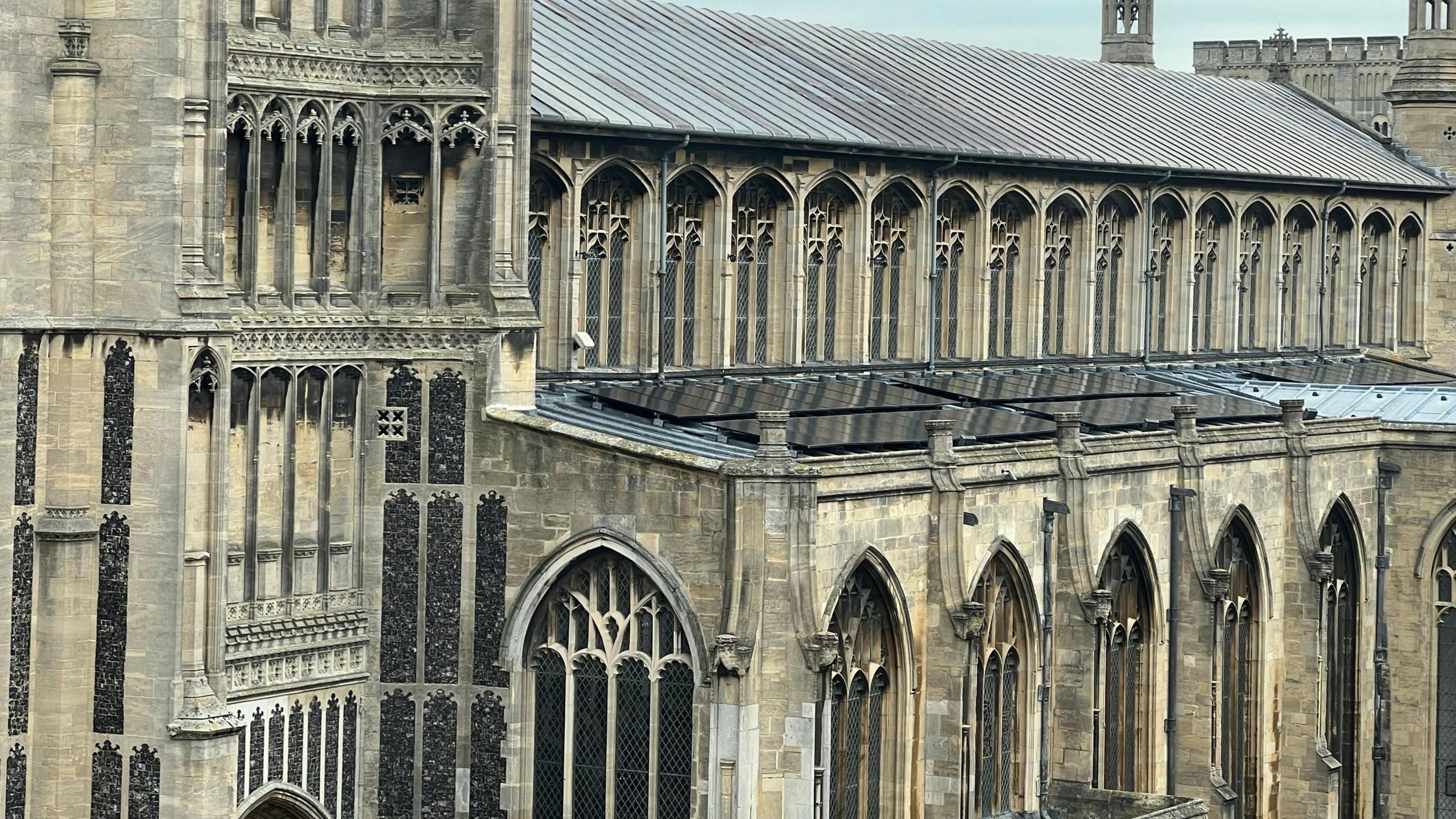 Side of St Peter Mancroft Church 