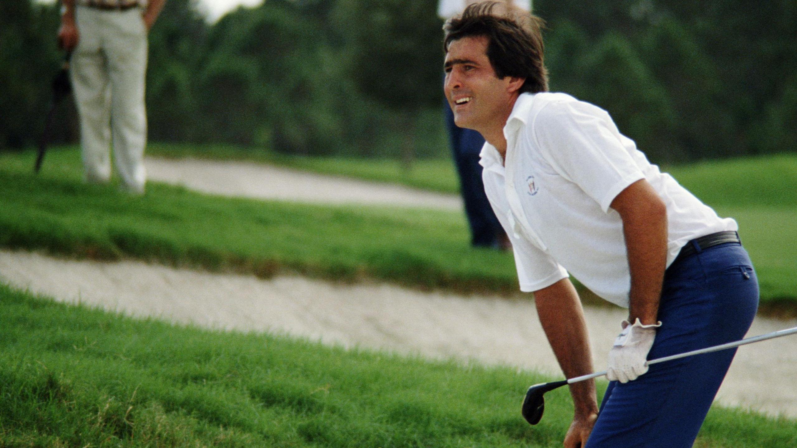 Seve Ballesteros at the 1983 Ryder Cup