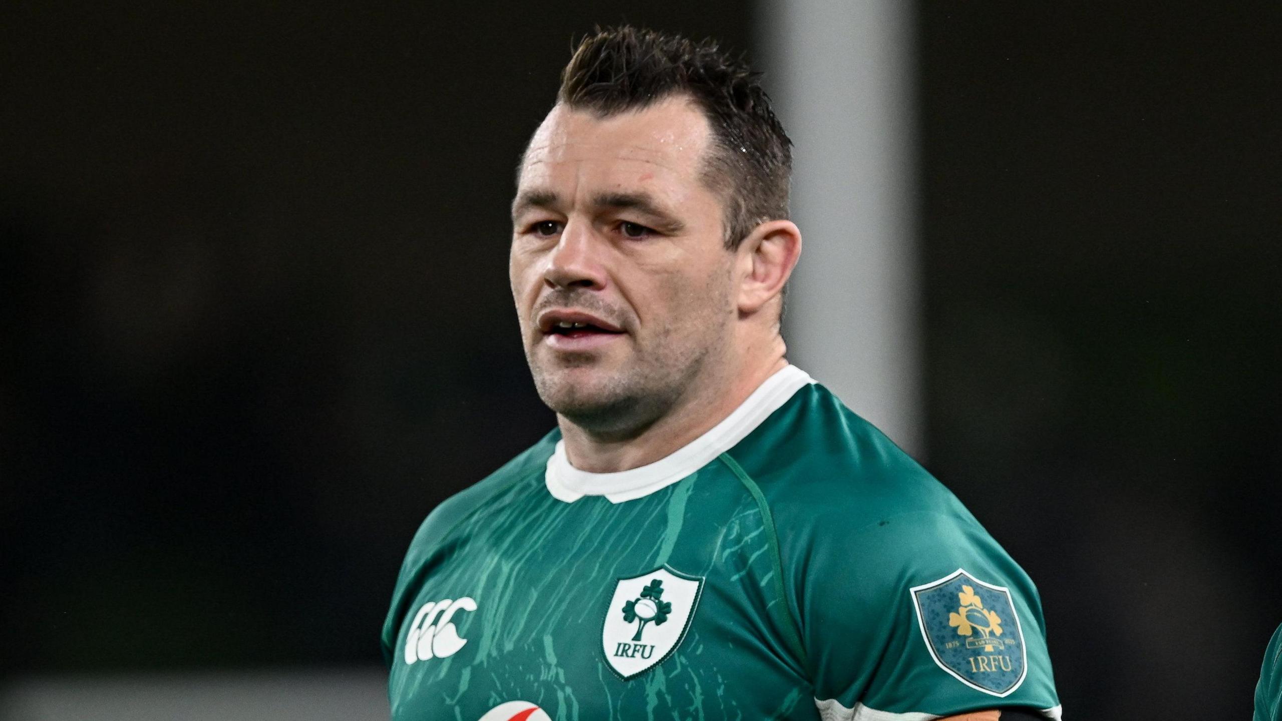 Cian Healy pictured after Ireland's defeat by New Zealand