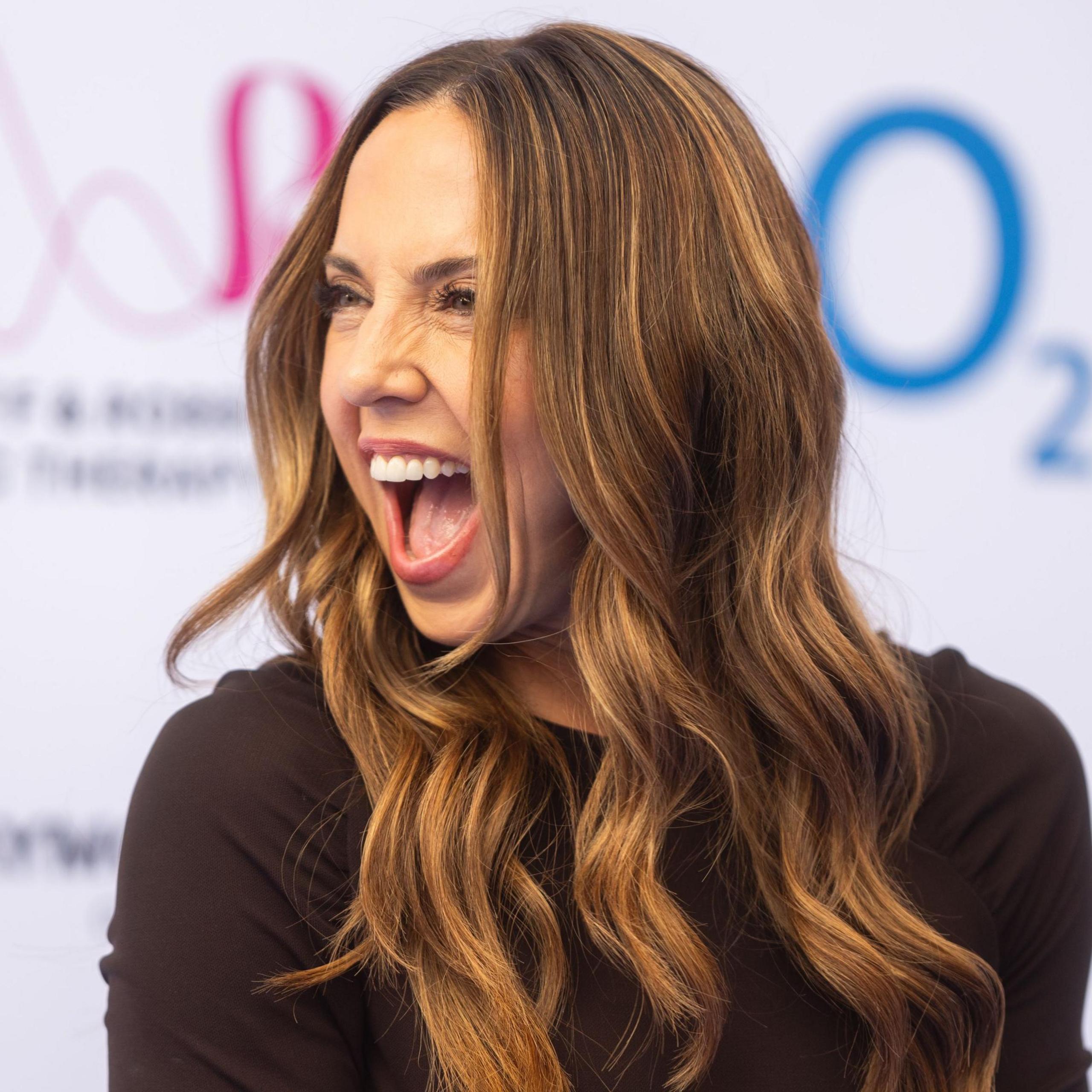 Melanie C at the Silver Clef Awards