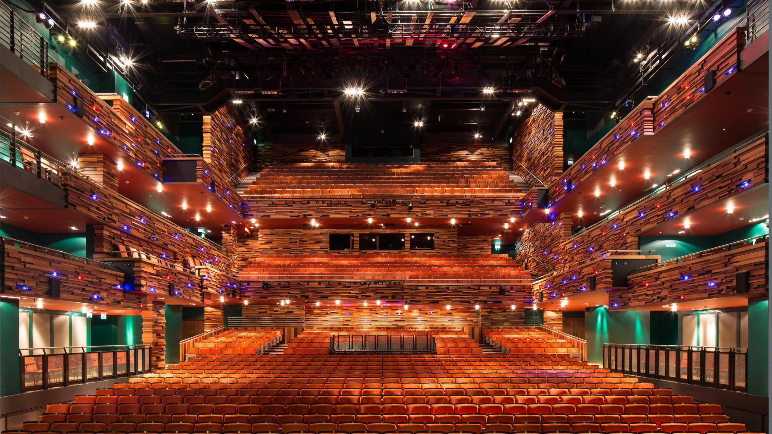 Aylesbury Waterside Theatre view from the stage