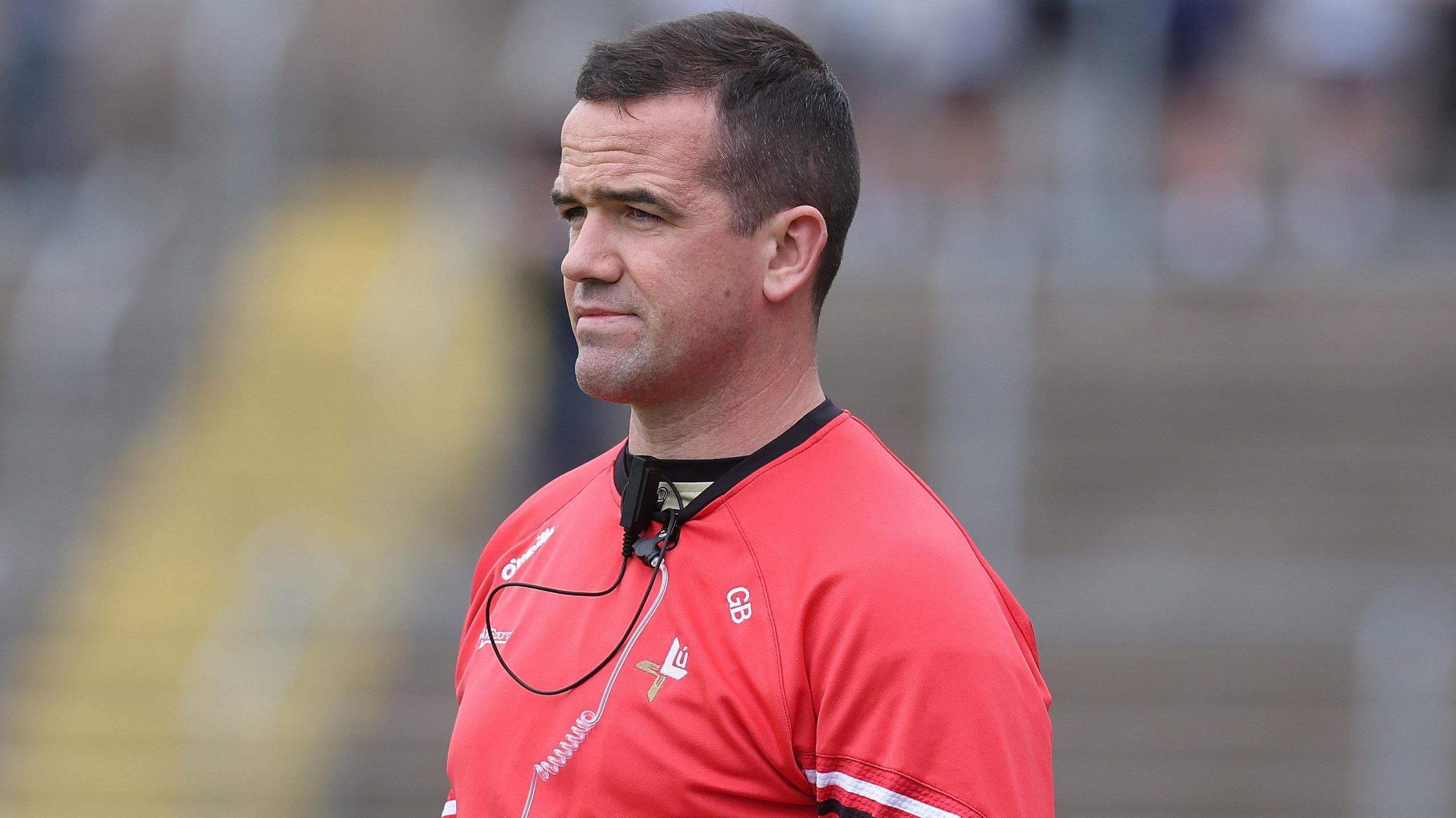 Louth manager Ger Brennan