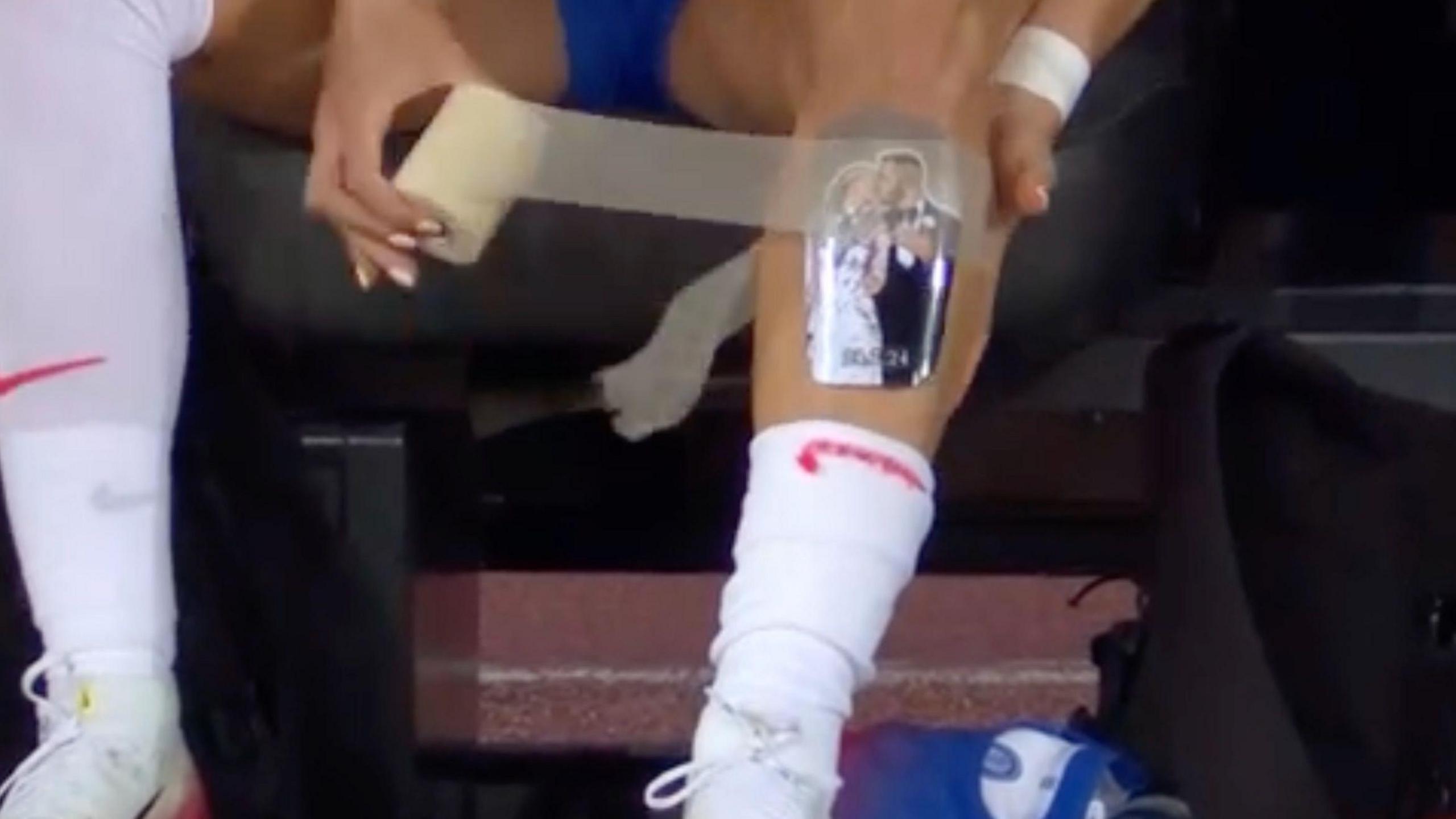 Chloe Kelly's shinpad