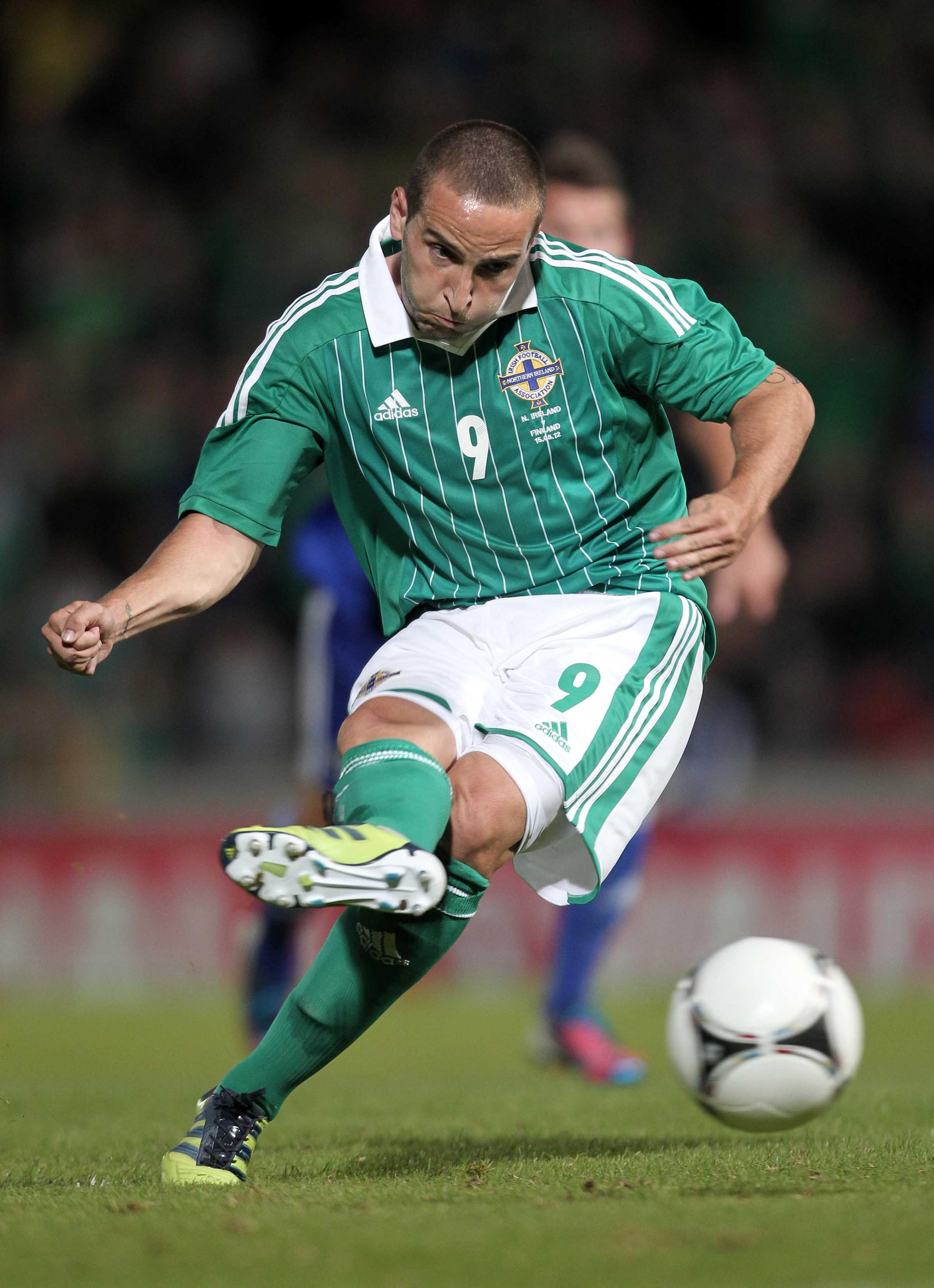 Martin Paterson's 84th minute penalty gave Northern Ireland a 3-3 draw in a friendly against Finland at Windsor Park in August