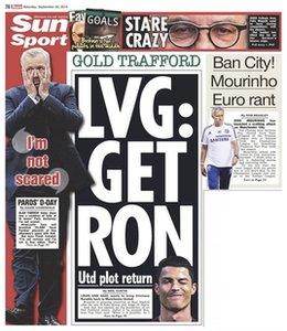 The Sun's backpage