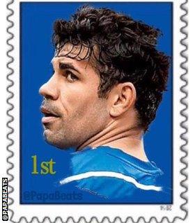 @papabeats Diego Costa stamp