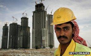 Construction worker from Pakistan, in Dubai, 2006