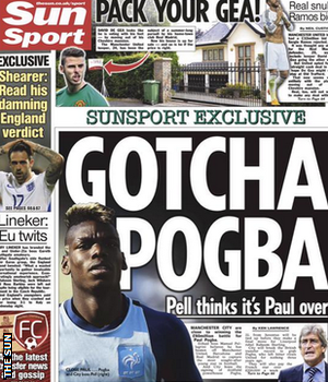 Sun back page